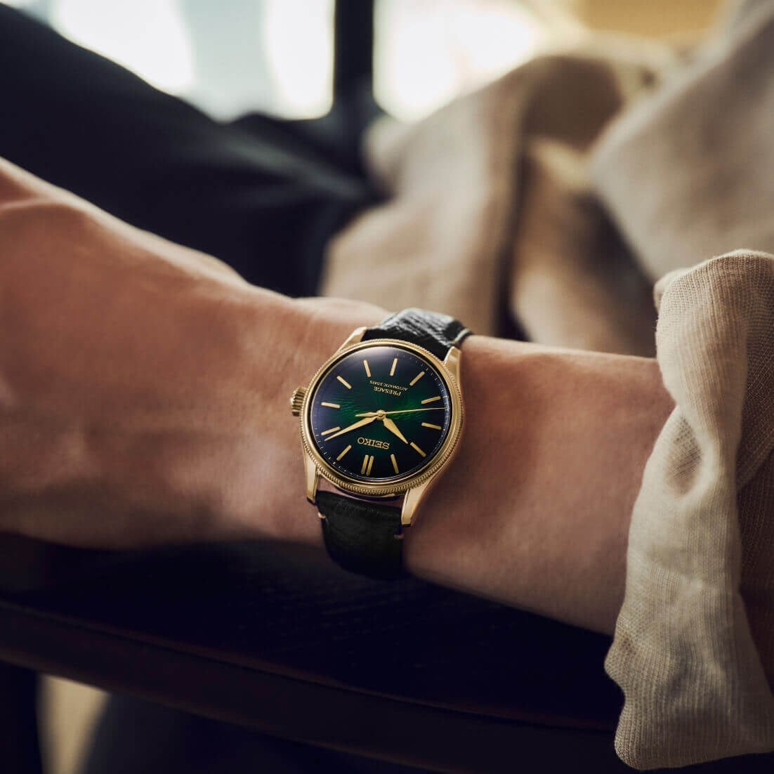 Seiko HCC009J1 Presage x Tradman's Bonsai Limited Edition Erkek Kol Saati HCC009J