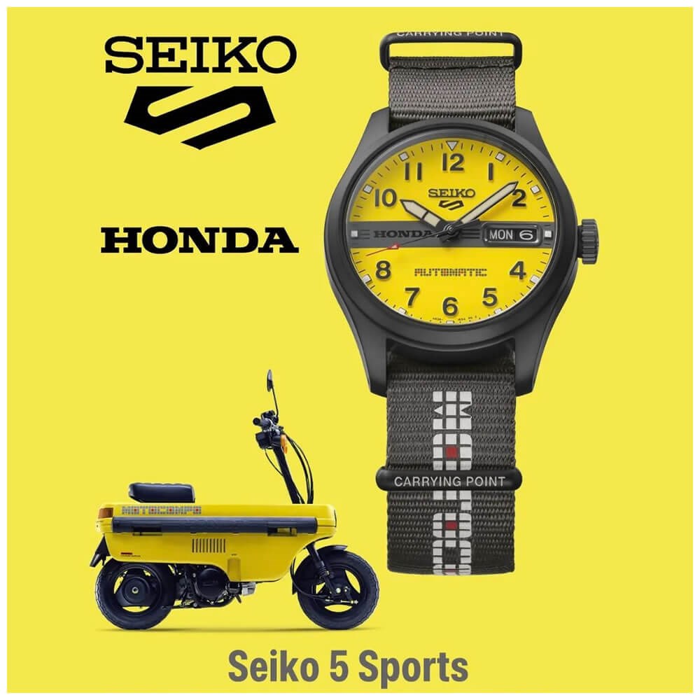 Seiko 5 Sports Field Honda MOTOCOMPO Limited Edition HDB010K1 Erkek Kol Saati HDB010K