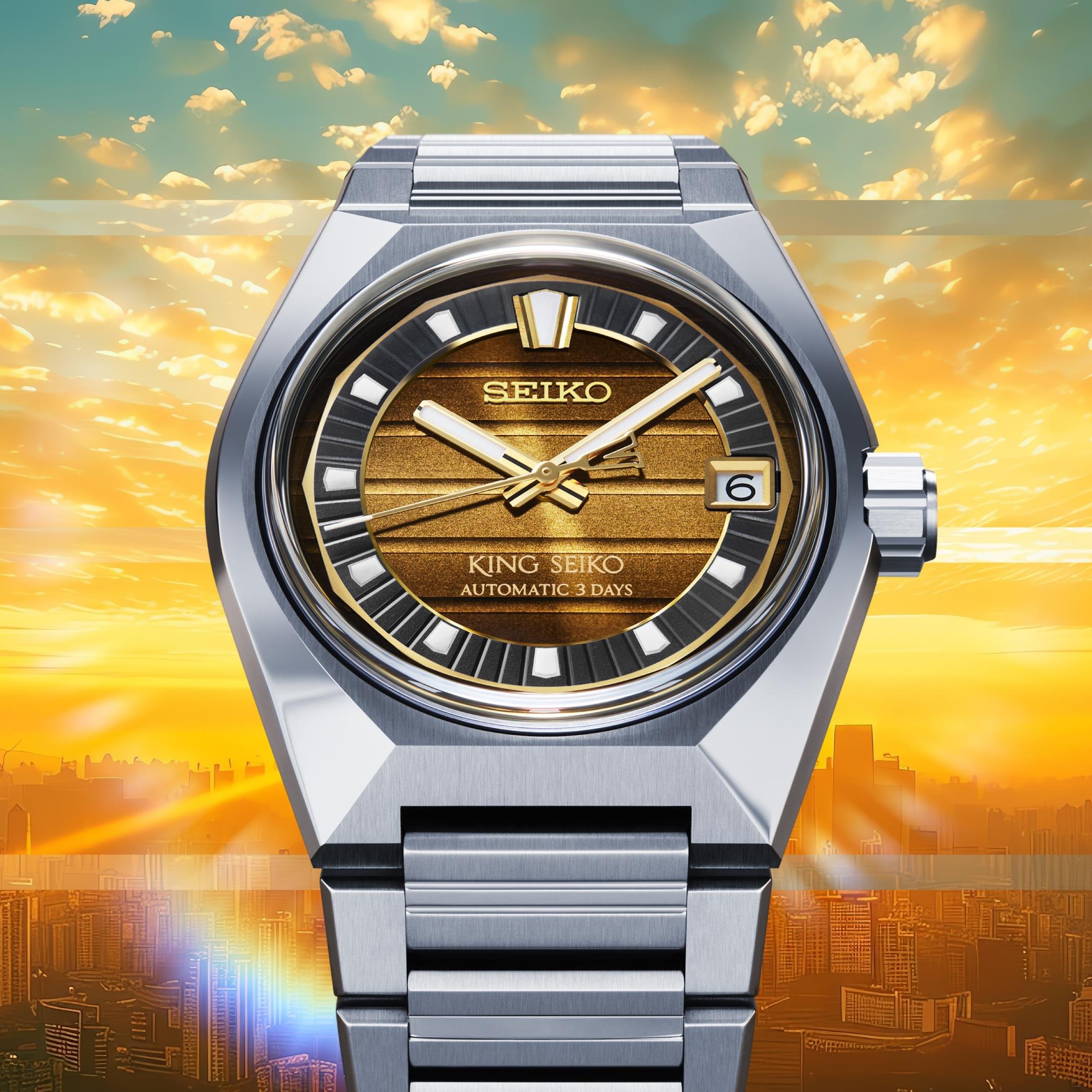 King Seiko Vanac Limited Edition SLA089J1 Kol Saati SLA089J