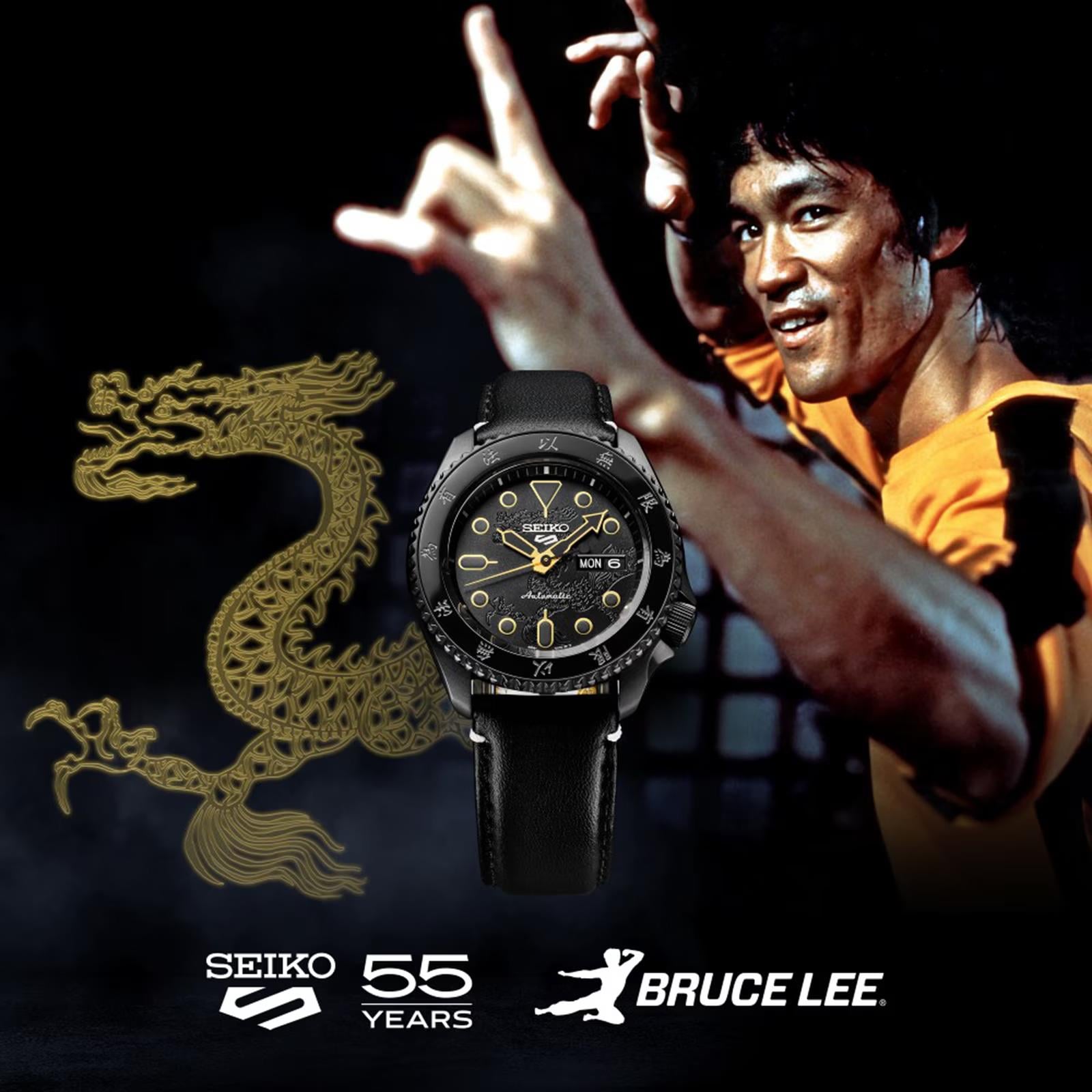 Seiko 5 Bruce Lee Limited Edition SRPK39K Kol Saati SRPK39K1