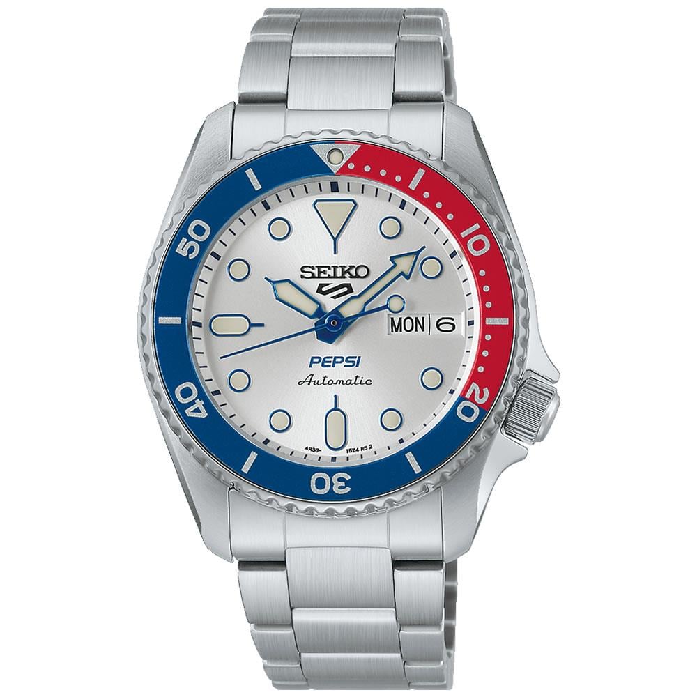 Seiko 5 Sports X PEPSİ Limited Edition SRPL99K1 Kol Saati SRPL99K