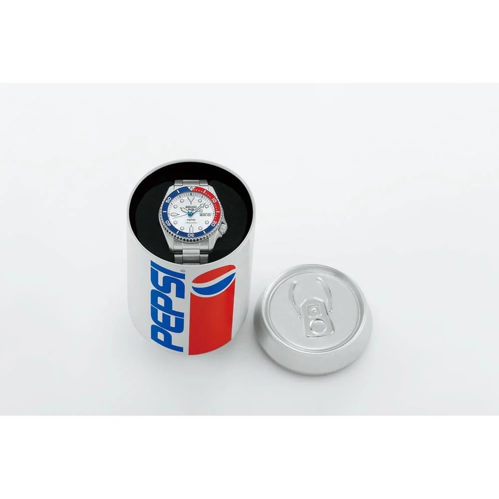 Seiko 5 Sports X PEPSİ Limited Edition SRPL99K1 Kol Saati SRPL99K