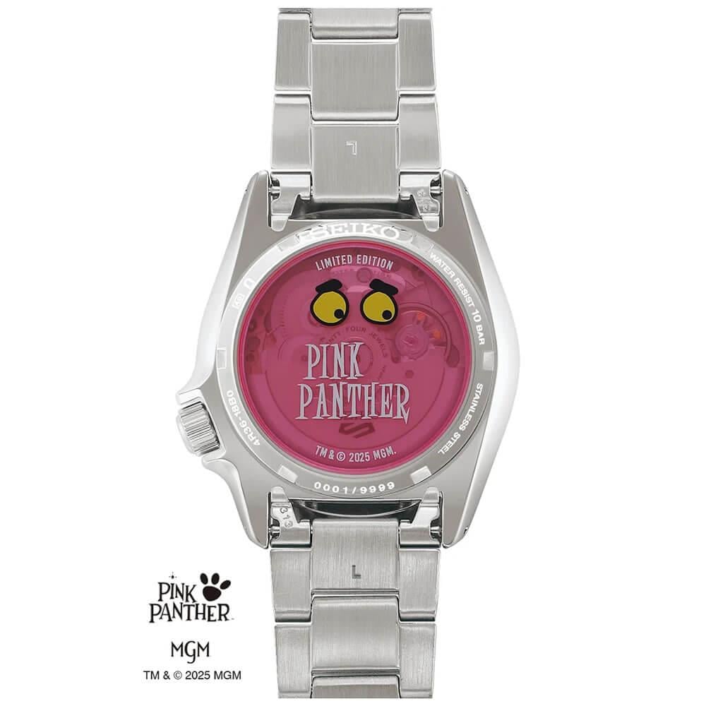 Seiko 5 Sports X Pink Panther Limited Edition SRPM07K1 Kol Saati SRPM07K
