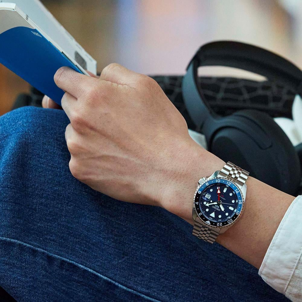 Seiko 5 Sports GMT SSK003K Erkek Kol Saati SSK003K1