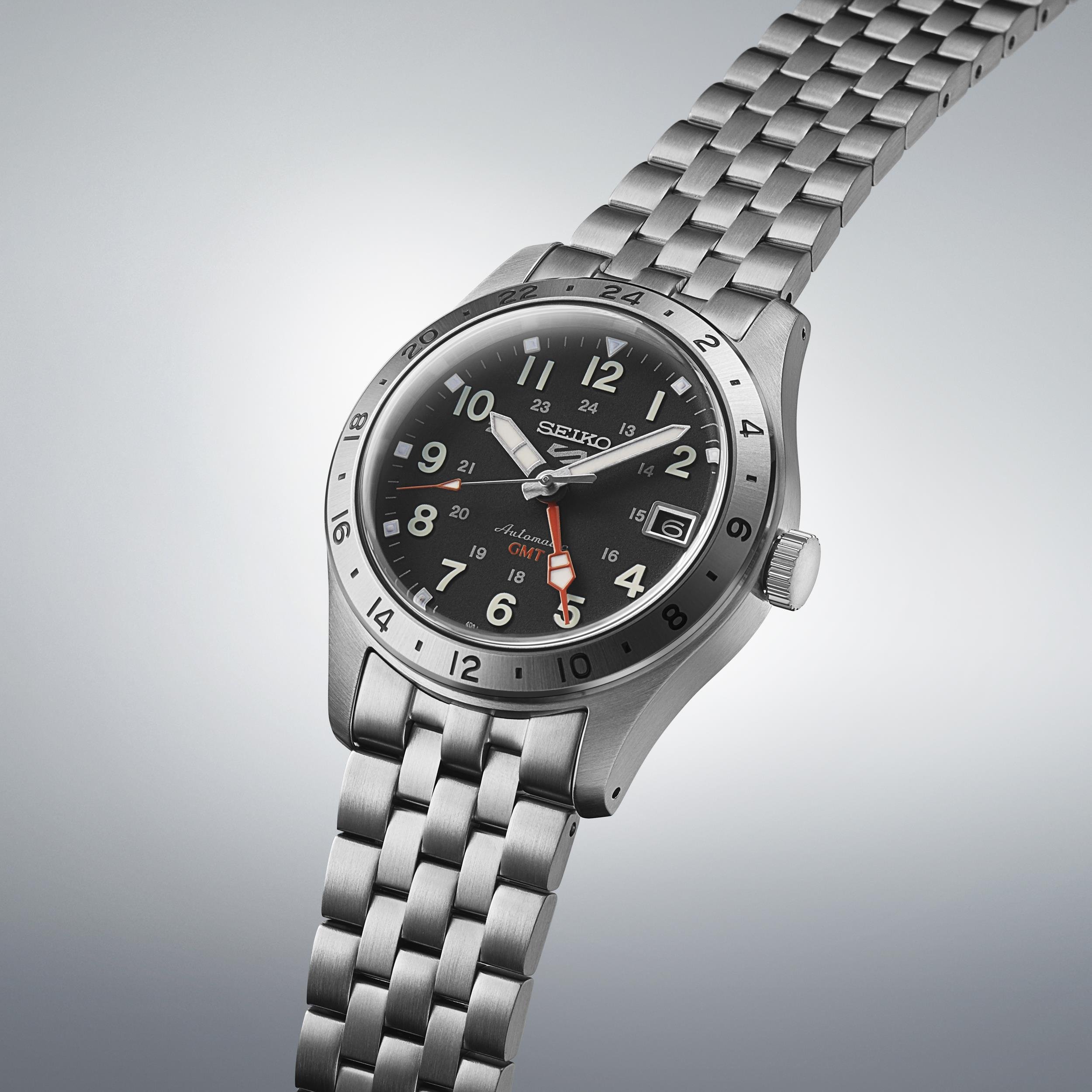 Seiko 5 Sports GMT SSK023K Erkek Kol Saati SSK023K1
