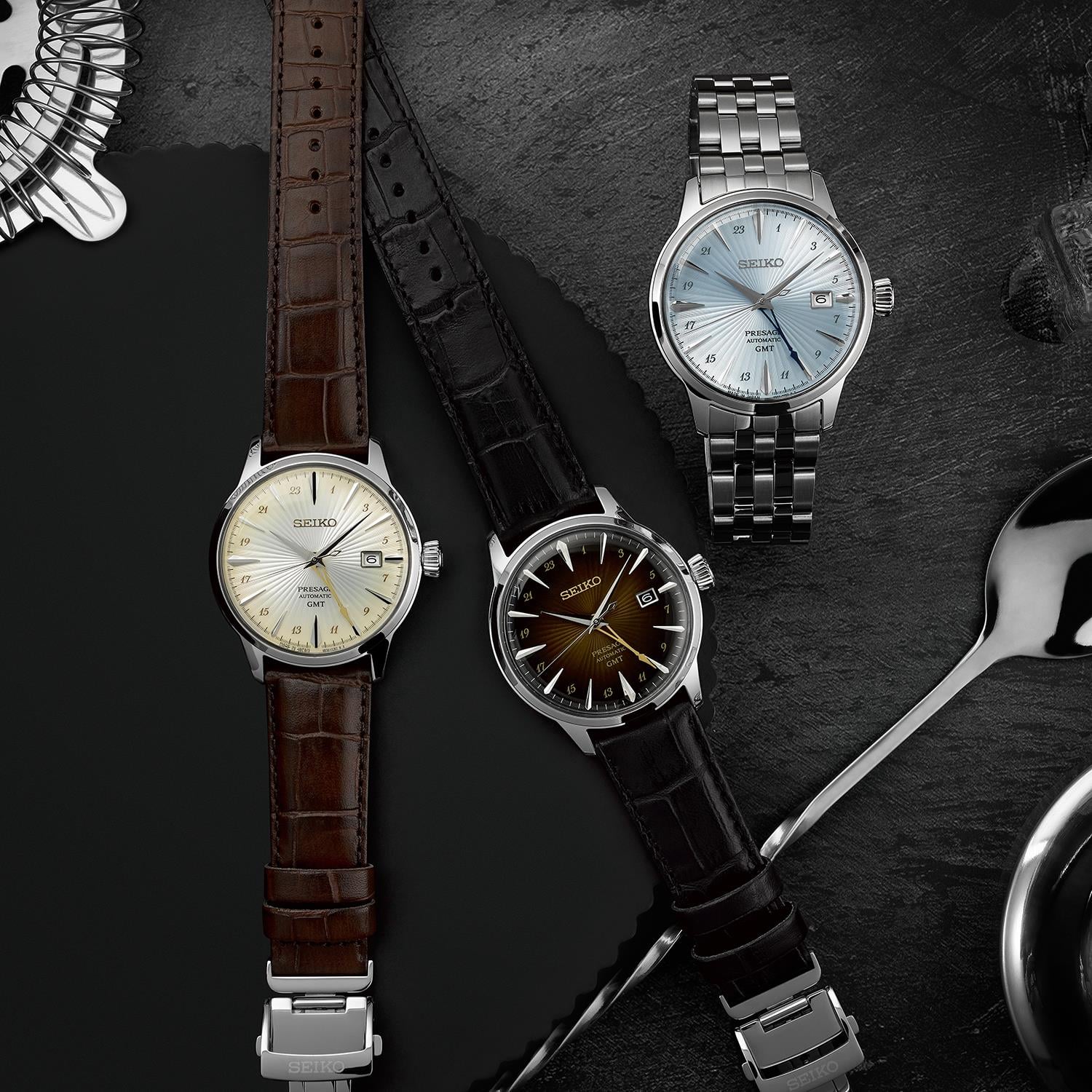 Seiko Presage Cocktail GMT SSK039J1 Erkek Kol Saati SSK039J