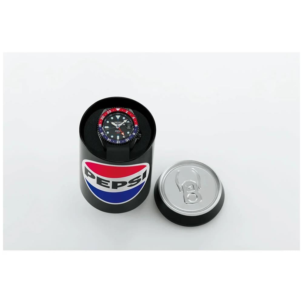 Seiko 5 Sports GMT PEPSİ Limited Edition SSK047K1 Erkek Kol Saati SSK047K