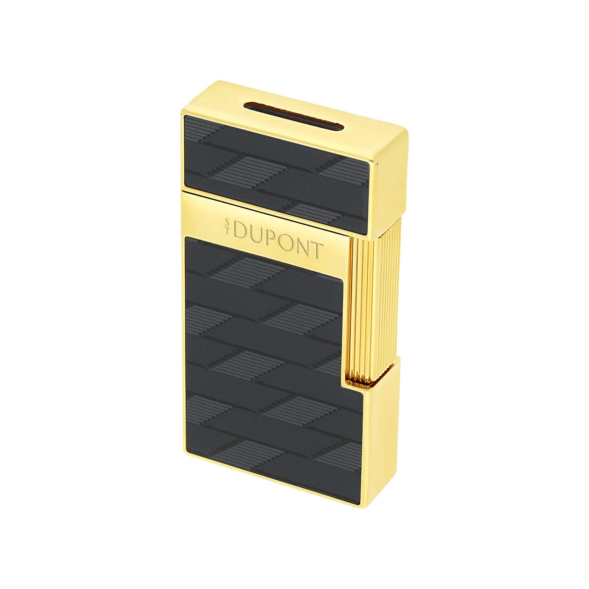 ST Dupont Biggy Monogram Black 25079 Çakmak 025079