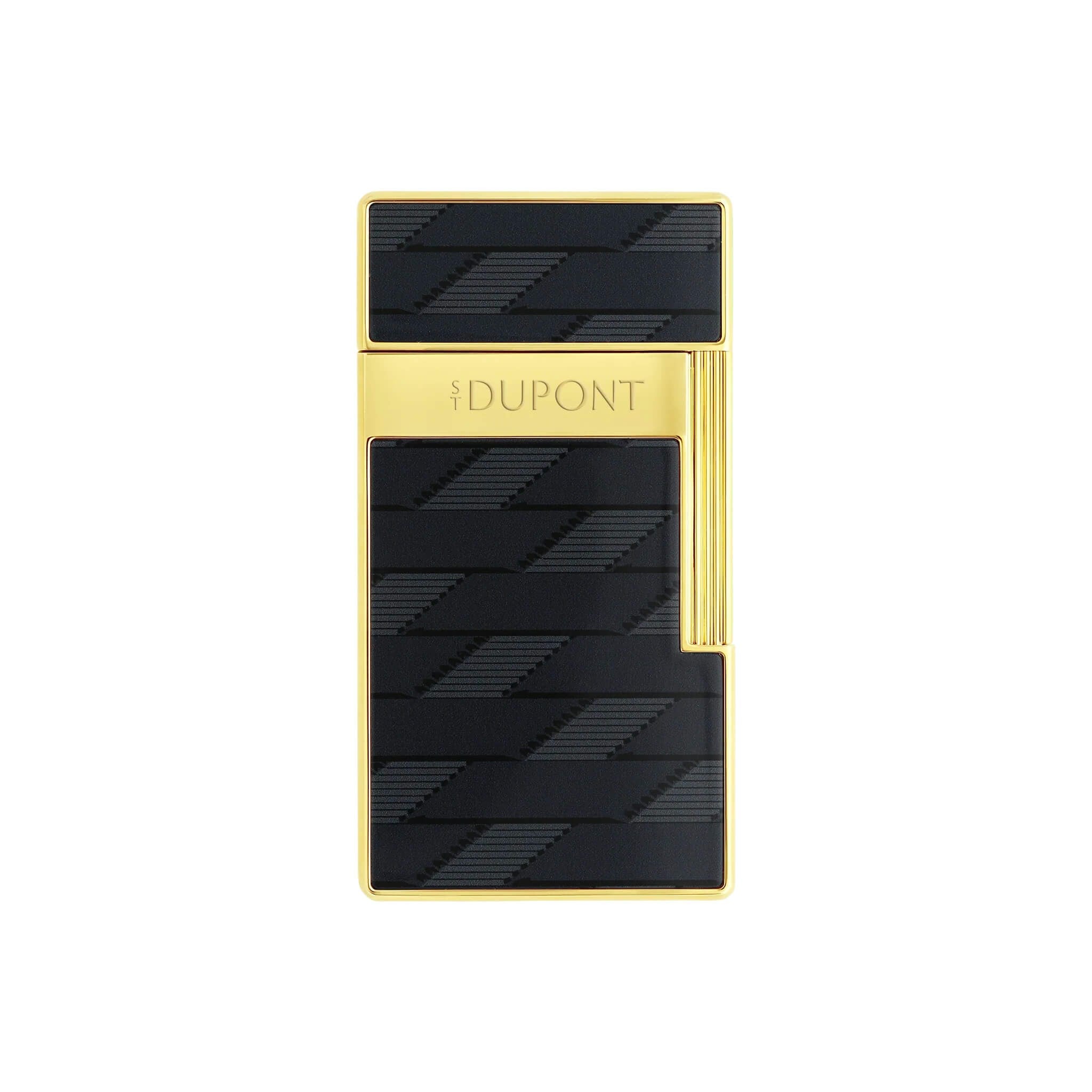 ST Dupont Biggy Monogram Black 25079 Çakmak 025079