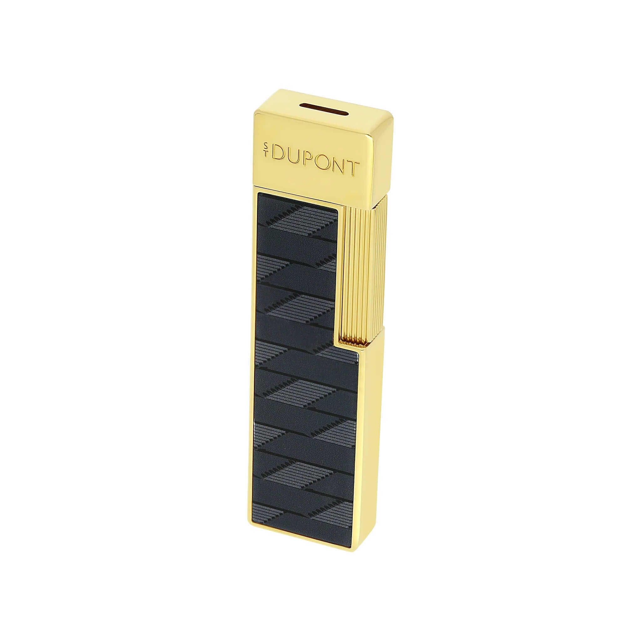 ST Dupont Twiggy Monogram Black 30079 Çakmak 030079