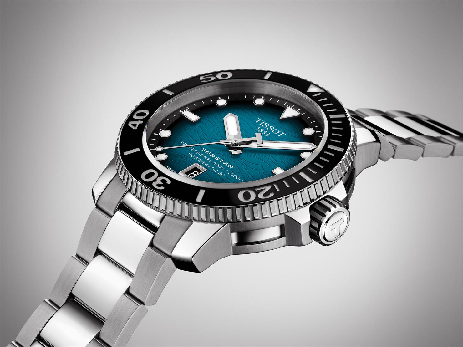 Tissot Seastar 2000 Powermatic 80 T1206071104100 Erkek Kol Saati