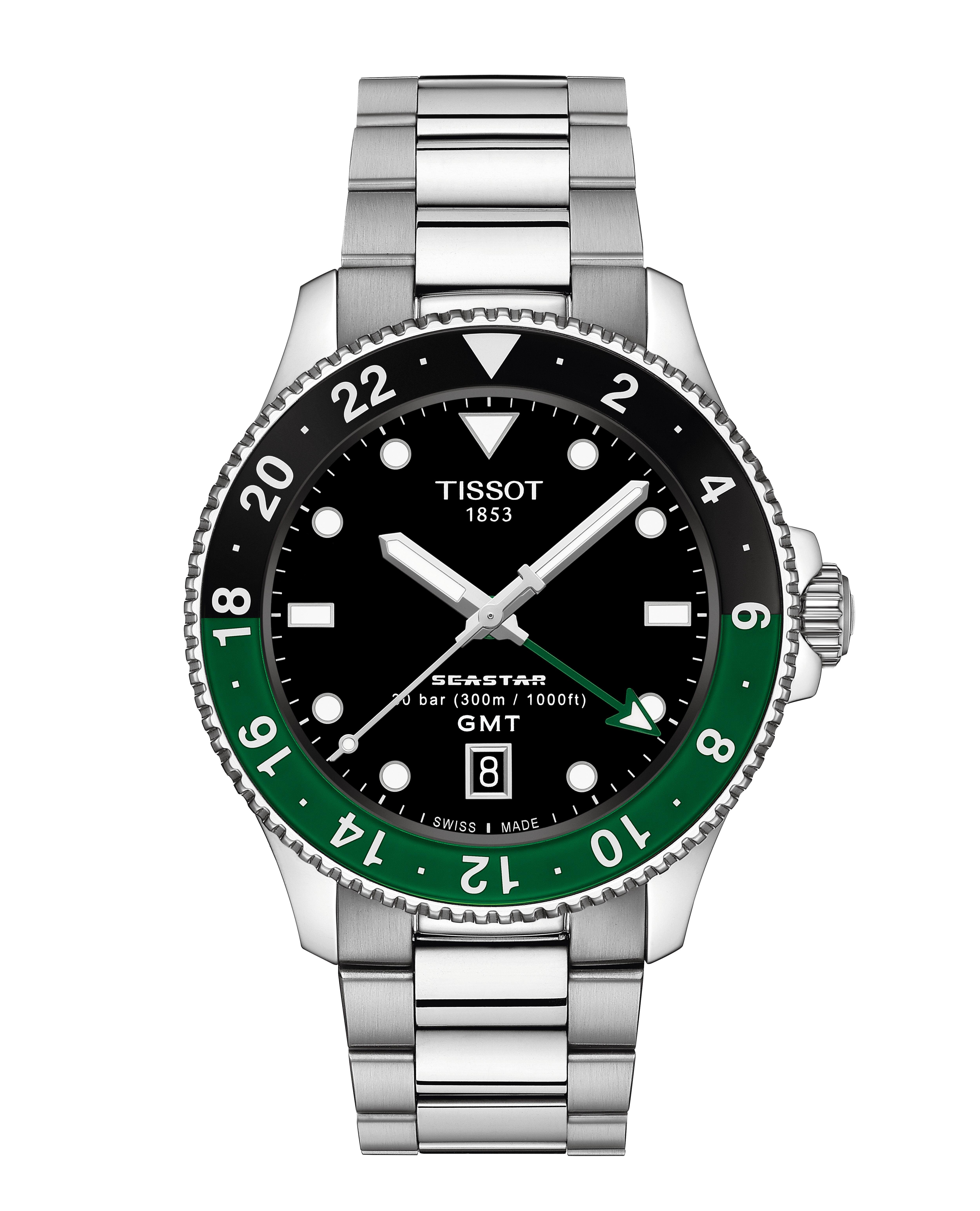 Tissot Seastar 1000 GMT T1208521105100 Erkek Kol Saati T120.852.11