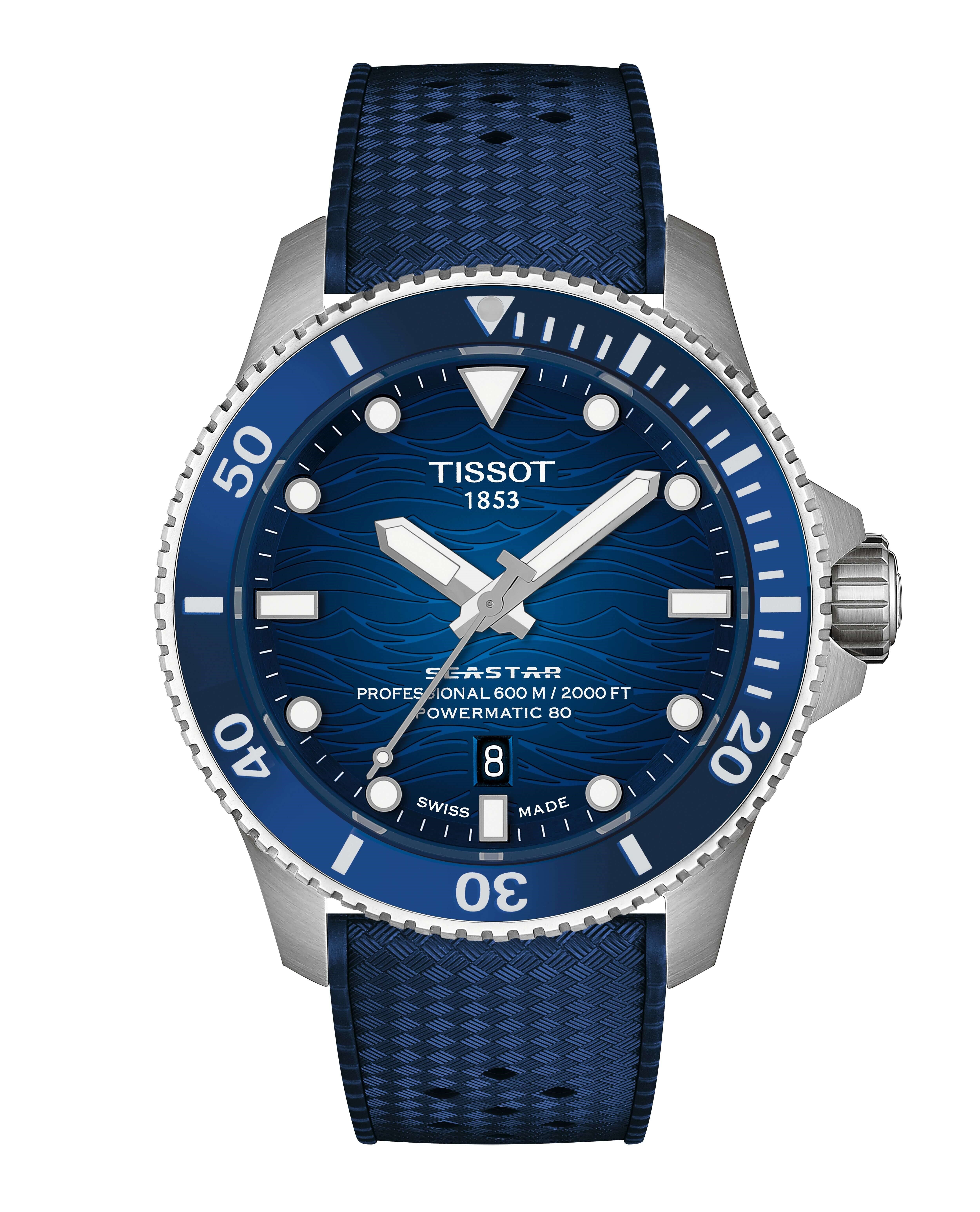 Tissot Seastar 44mm Powermatic 80 T1209071704100 Erkek Kol Saati T120.907.17.041.00