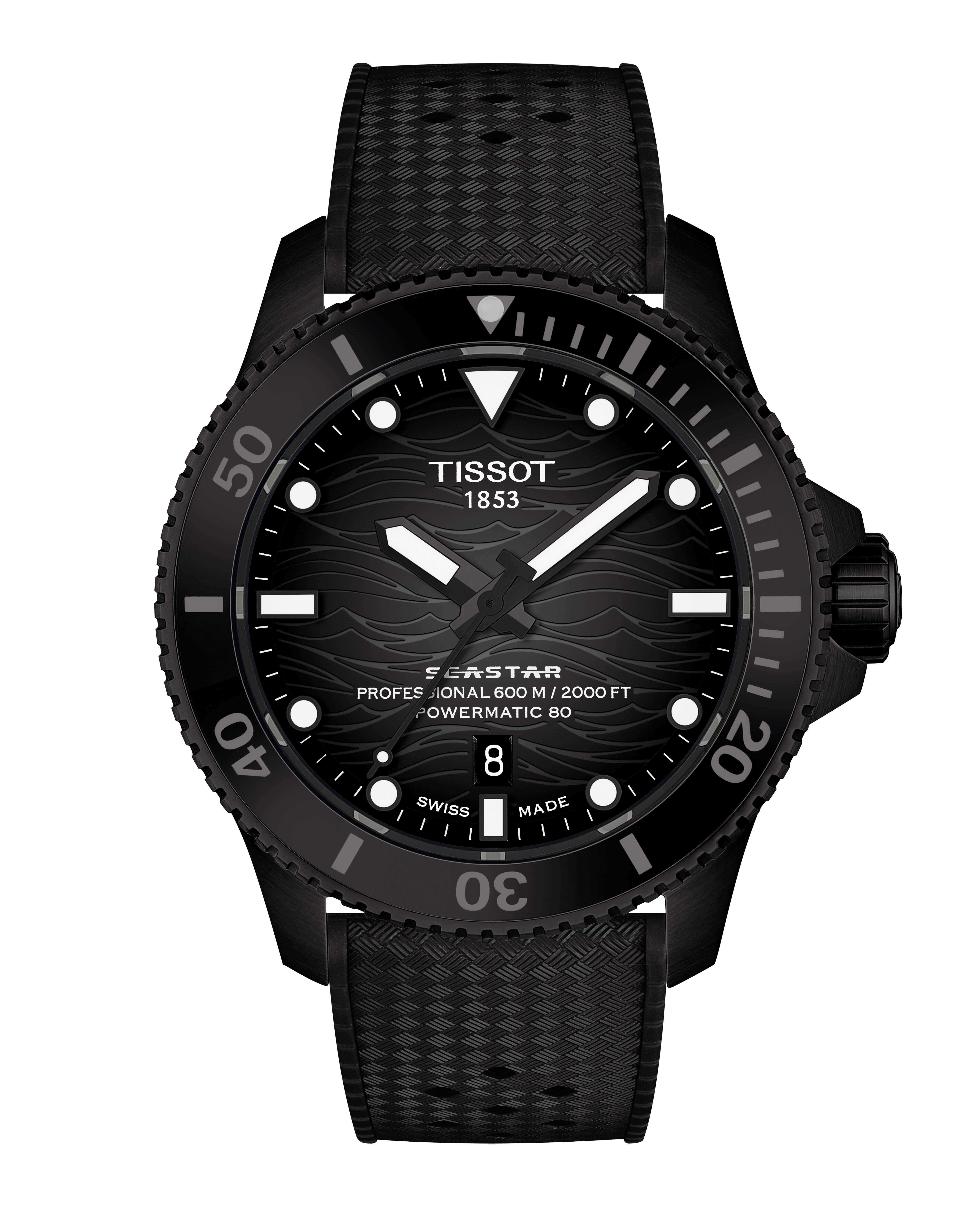 Tissot Seastar 2000 Powermatic 80 T1209073705100 Erkek Kol Saati T120.907.37.051.00