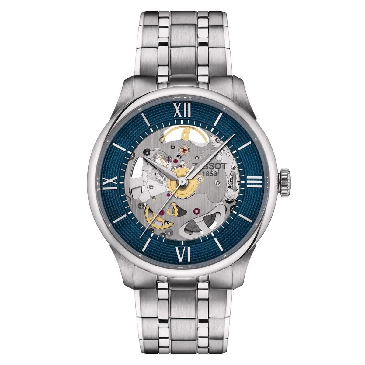 Tissot Chemin Des Tourelles Squelette T1398361104800 Erkek Kol