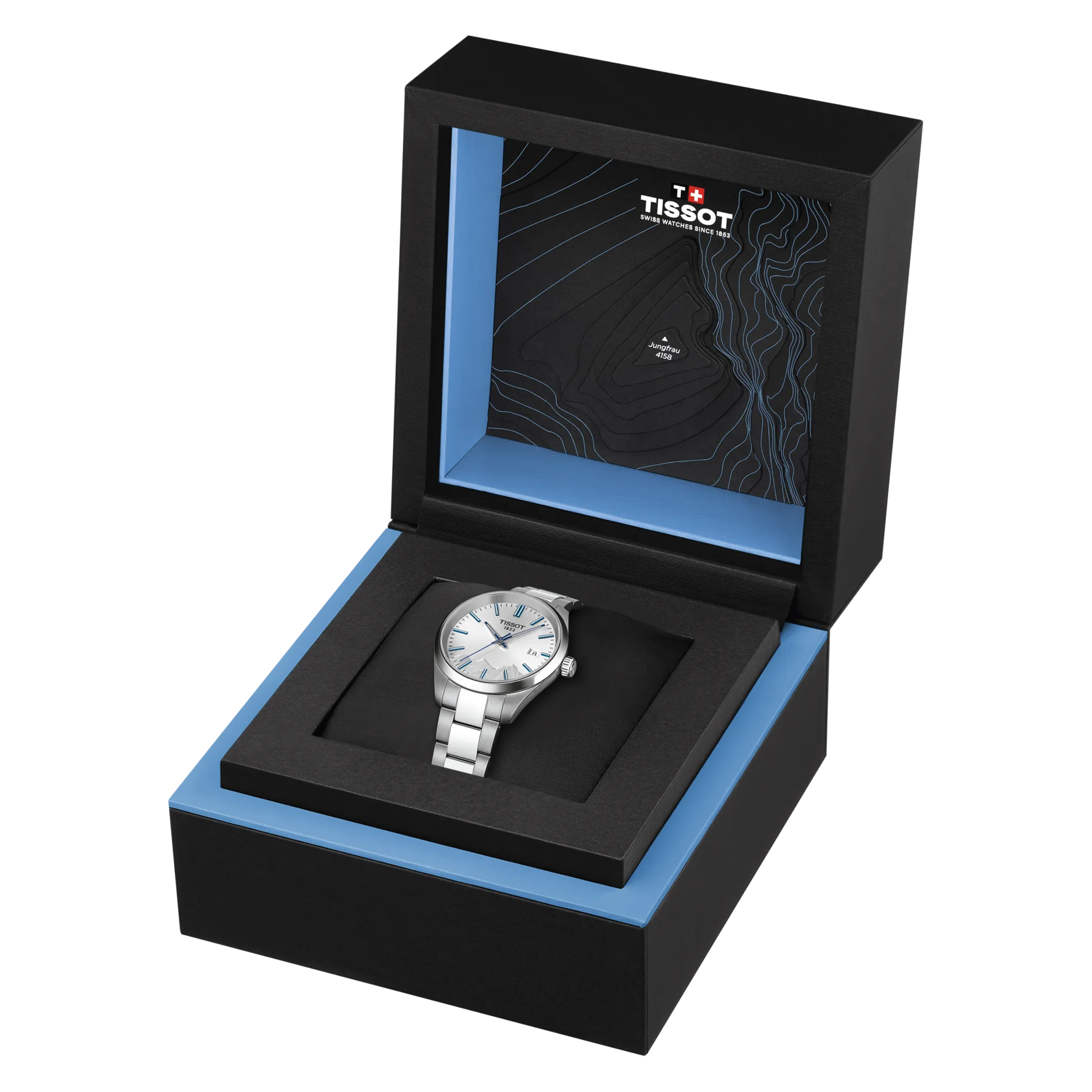 Tissot PR 100 Jungfraubahn T1502101103101 Kadın Kol Saati T150.210.11.031.01