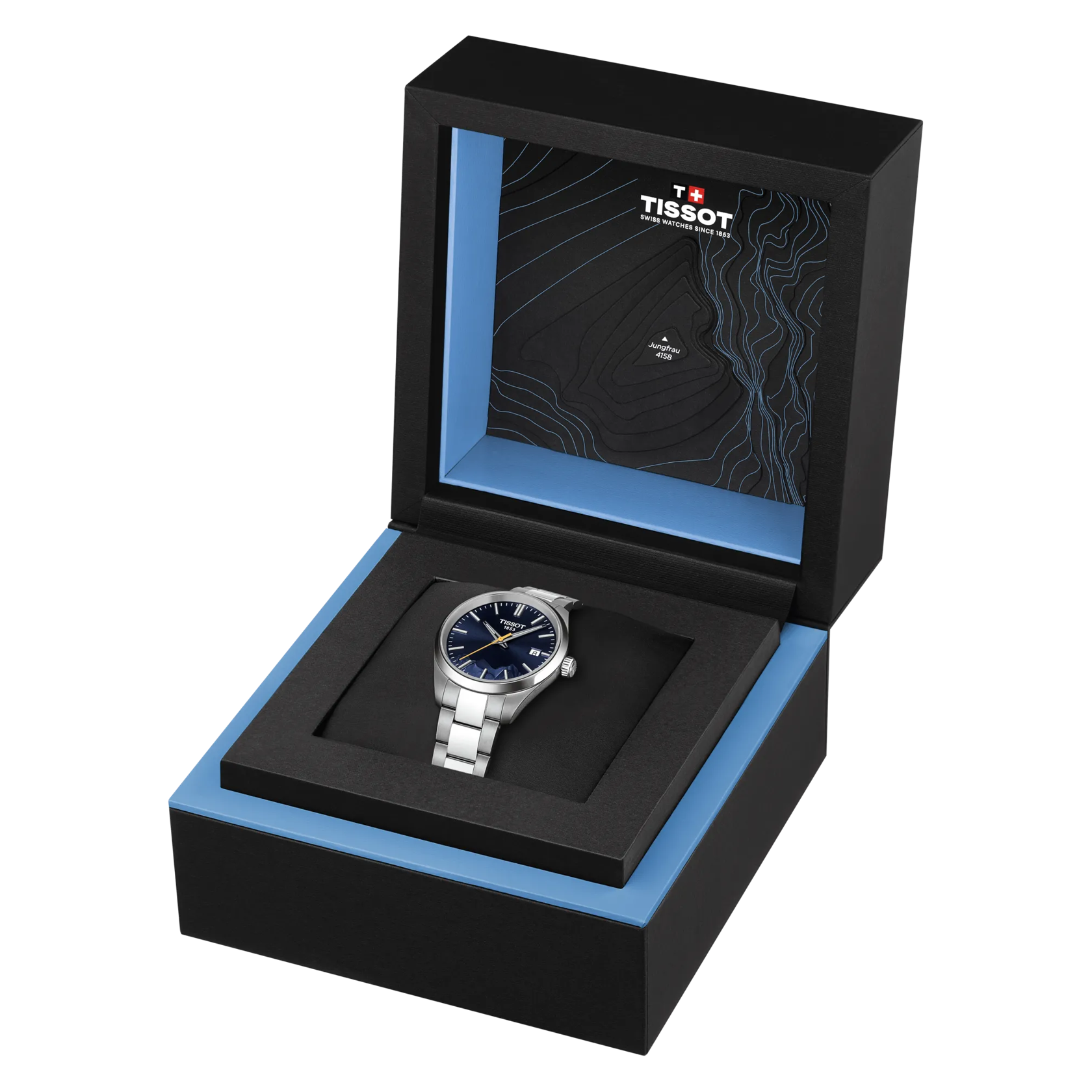 Tissot PR 100 Jungfraubahn T1502101104101 Kadın Kol Saati T150.210.11.041.01
