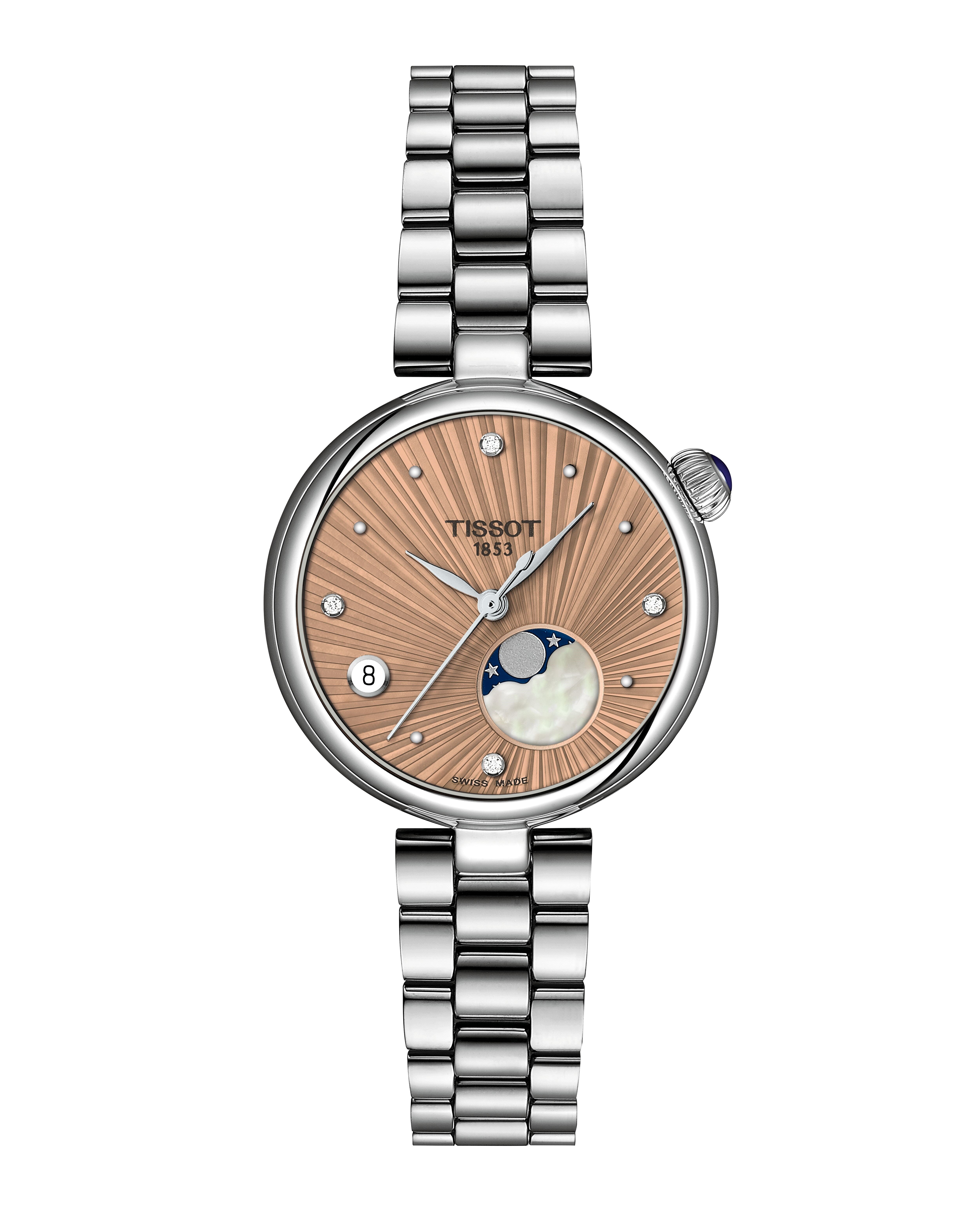 Tissot Desir Moonphase T1522231154600 Kadın Kol Saati T152.223.11.546.00