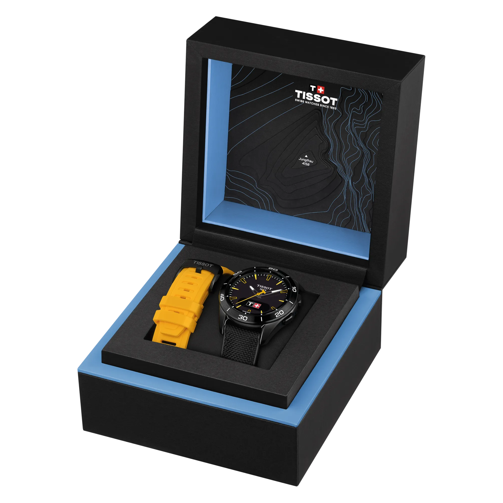 Tissot T-Touch Connect Sport Jungfraubahn T1534204705106 Kol Saati T153.420.47.051.06