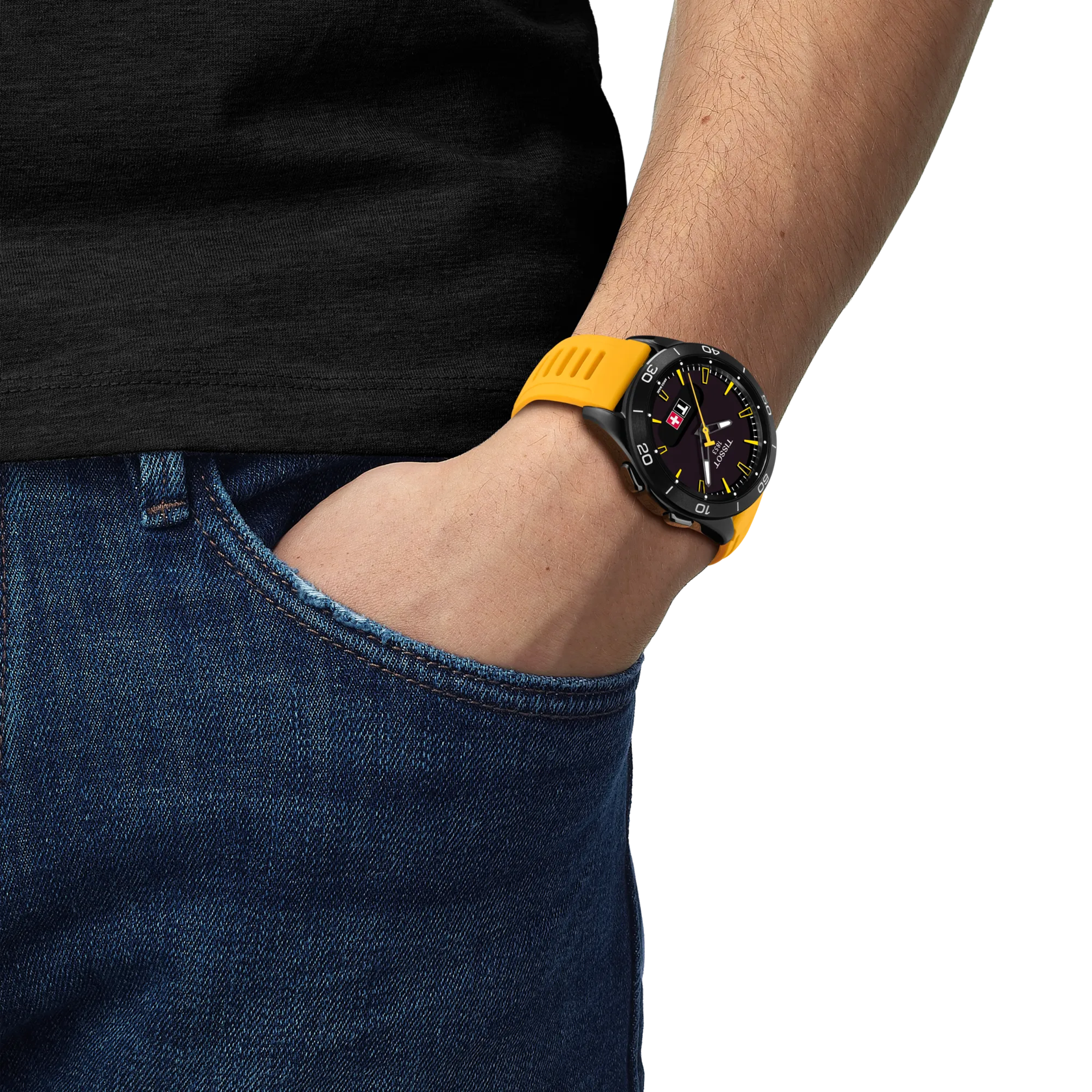 Tissot T-Touch Connect Sport Jungfraubahn T1534204705106 Kol Saati T153.420.47.051.06