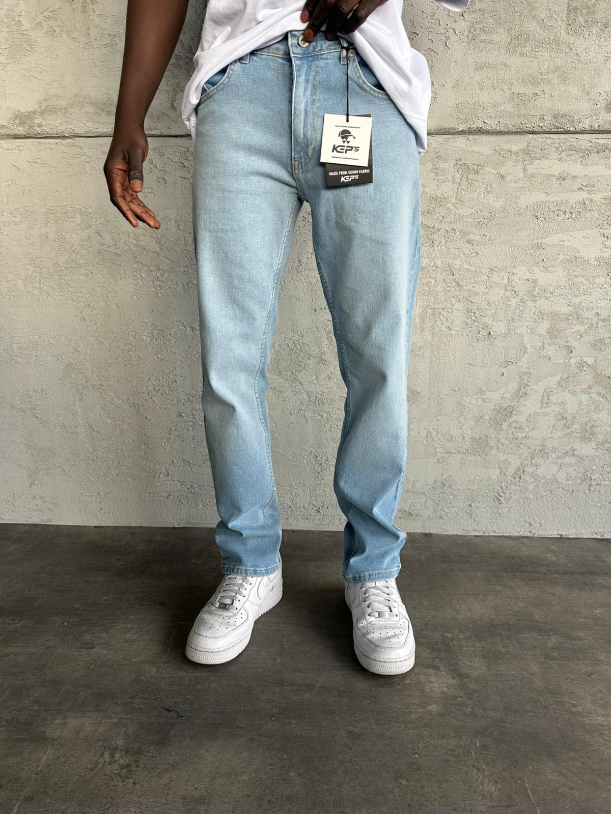 Açık Mavi Regular Fit Jean