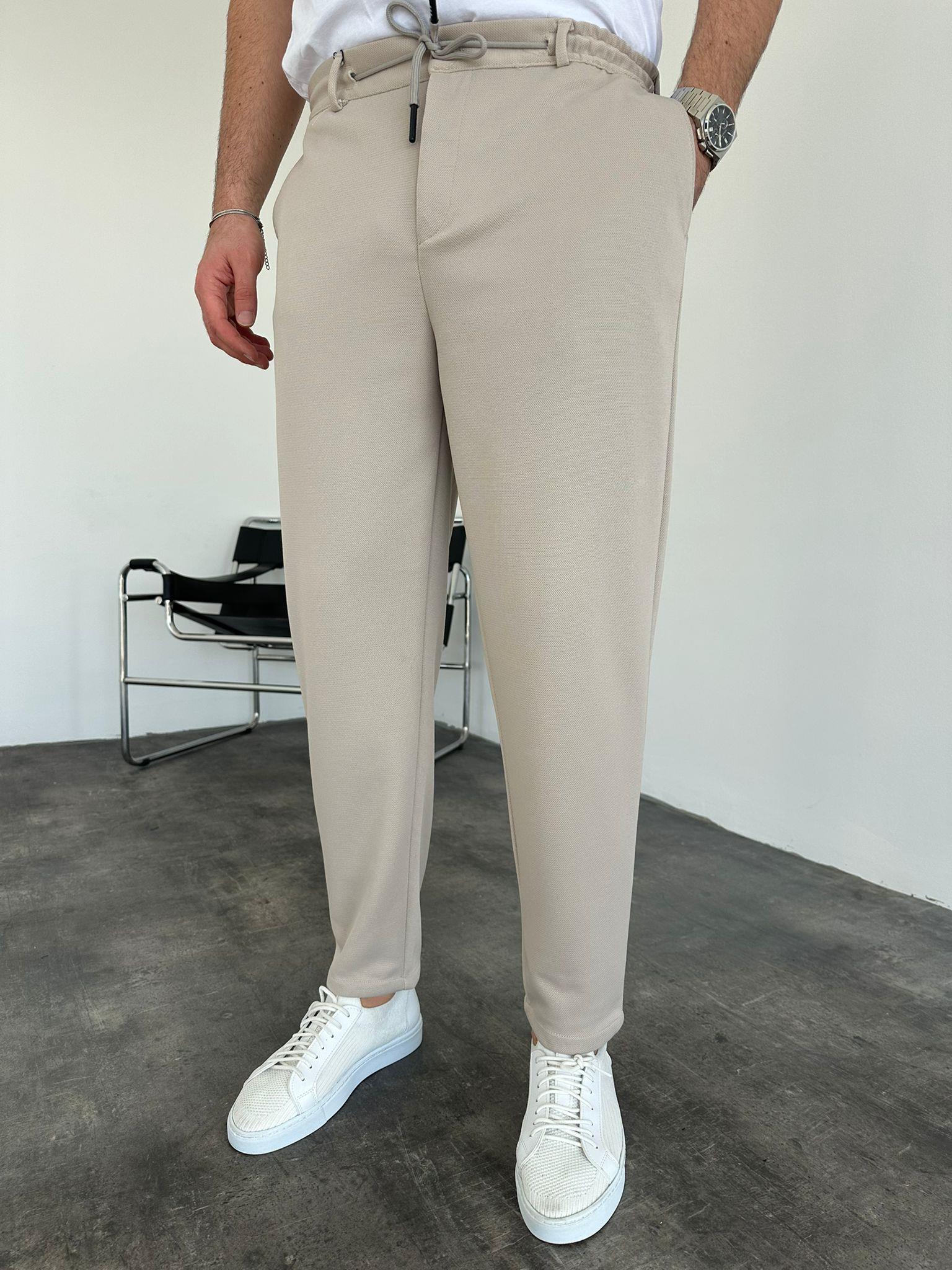 Bej Jogger Pantolon