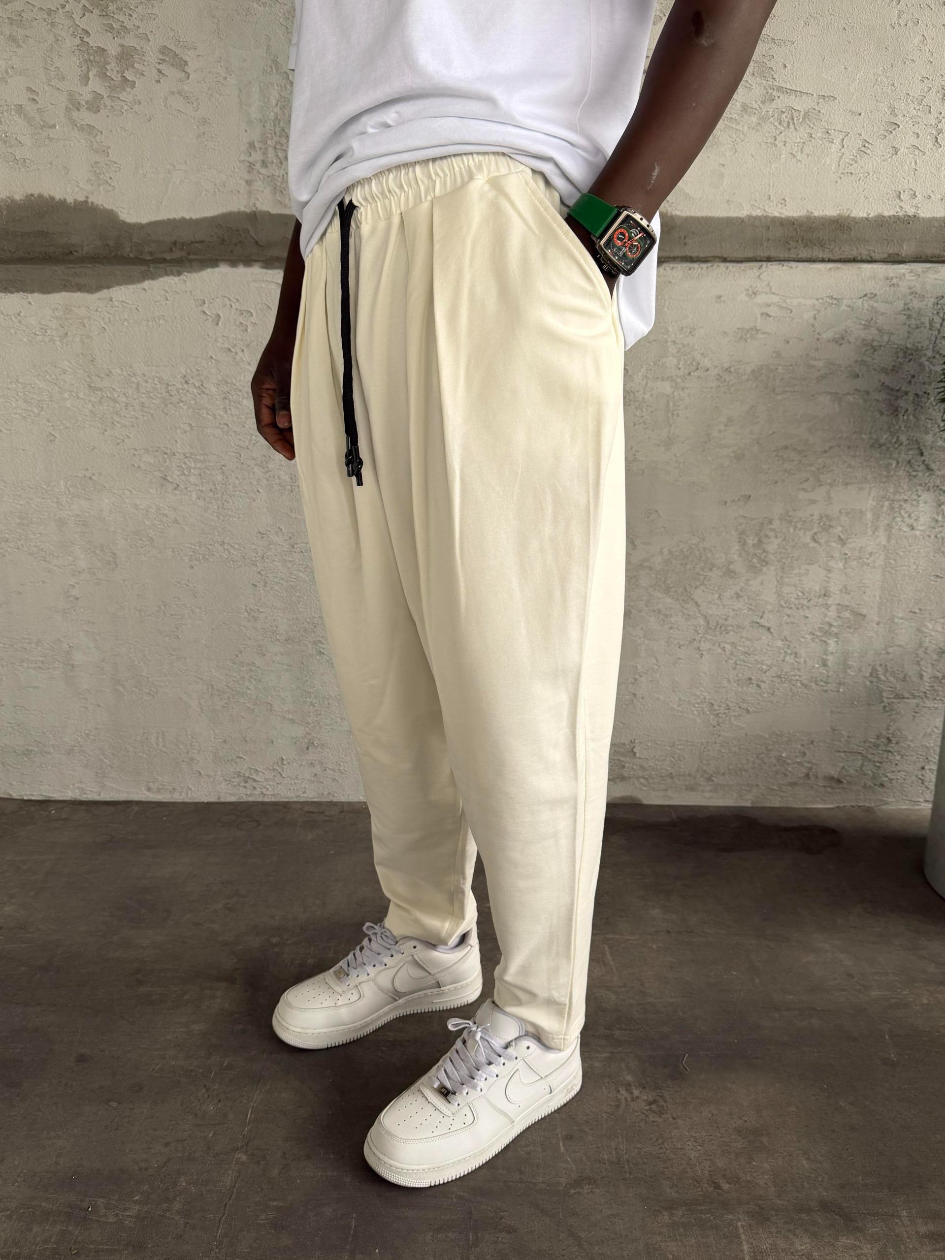 Beyaz Şalvar Eşofman