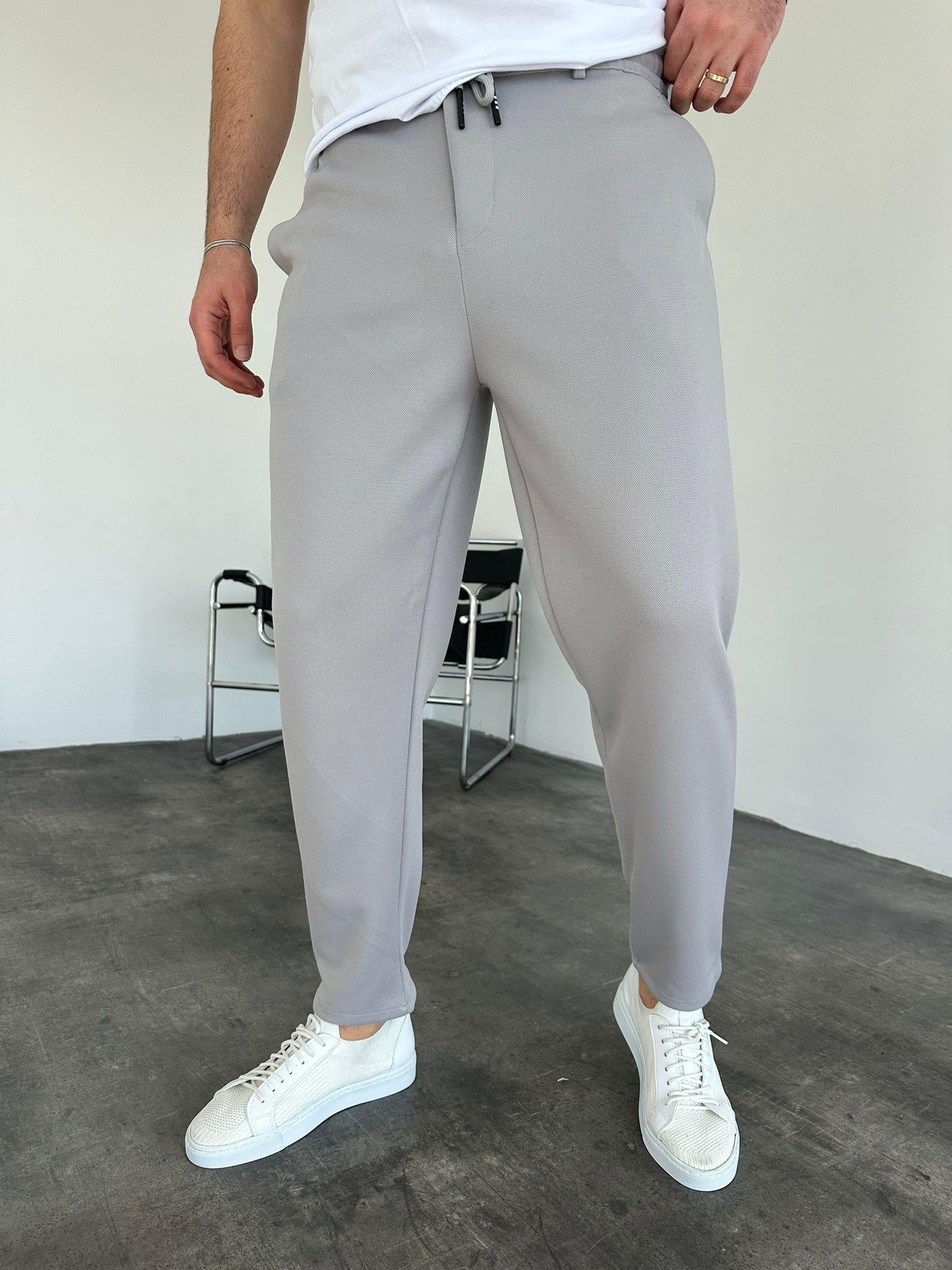 Gri Jogger Pantolon