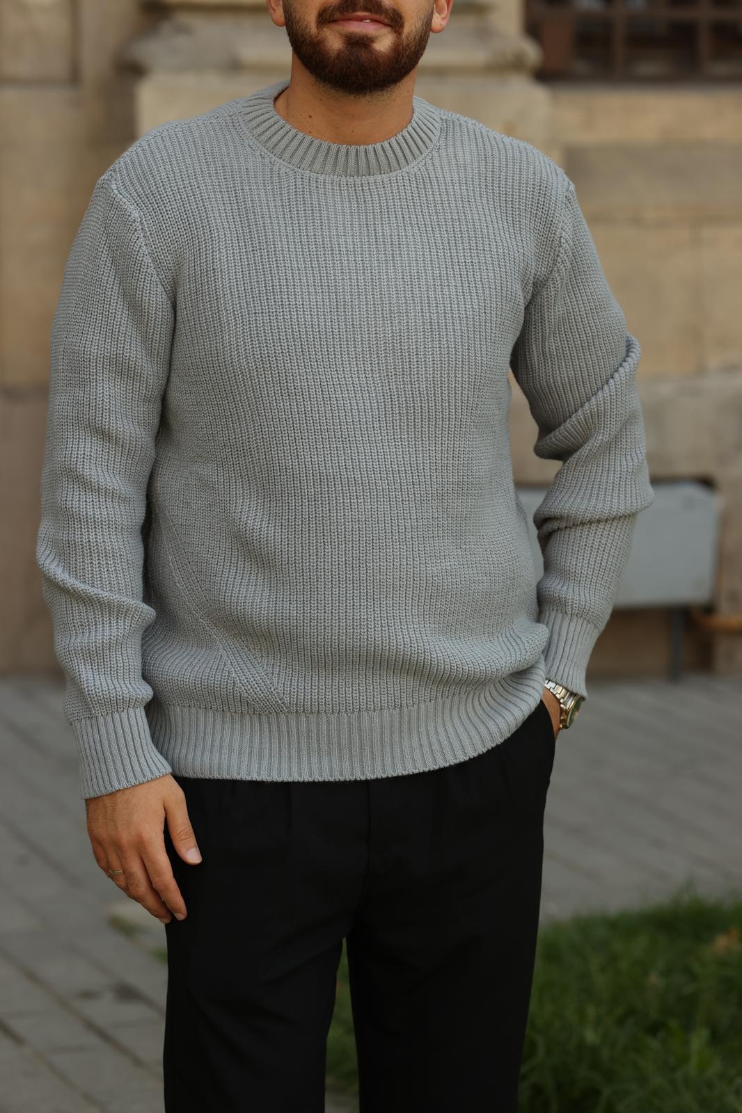 Gri Triko Kazak