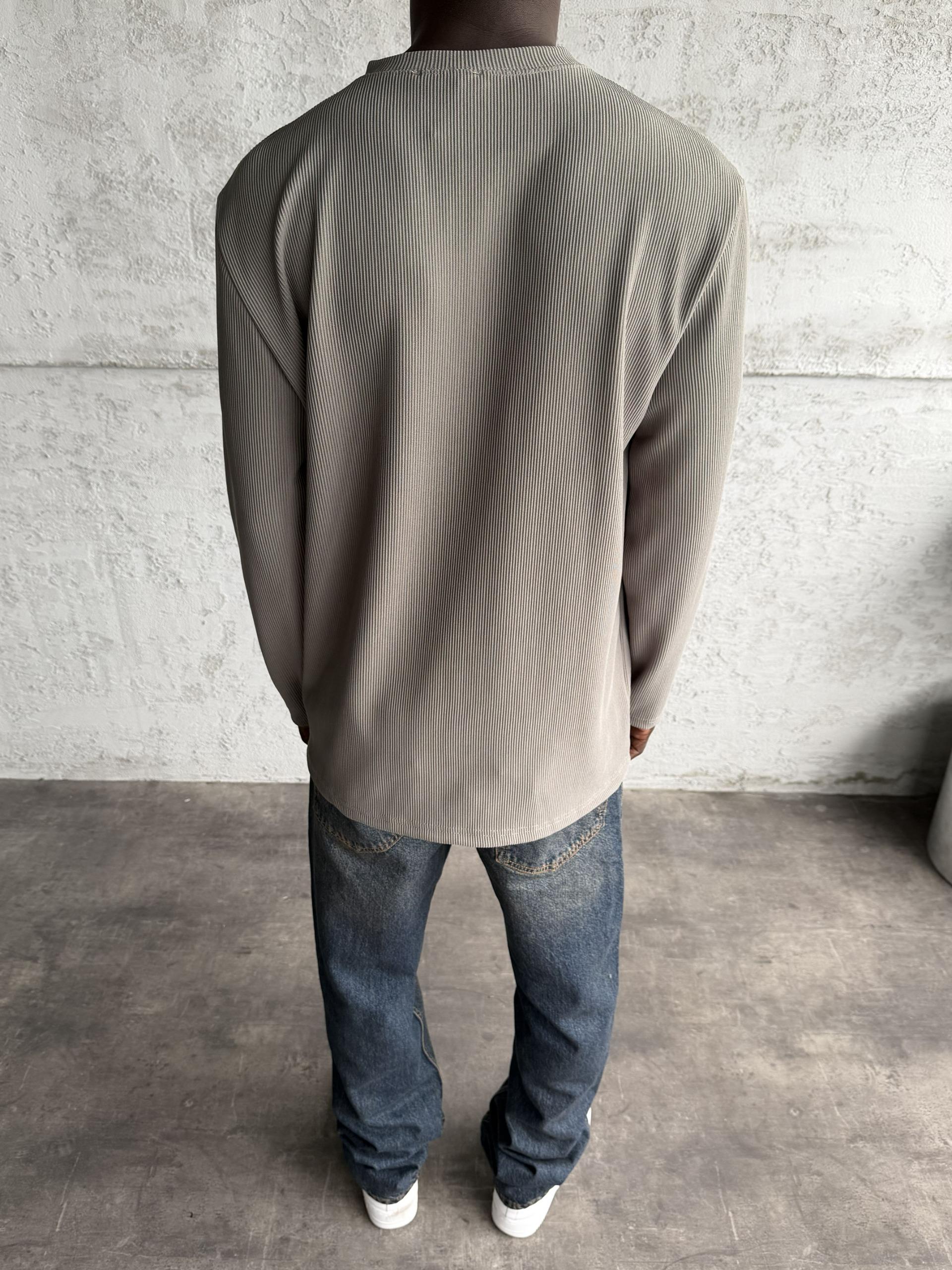 Haki Fitili Basic Sweatshirt