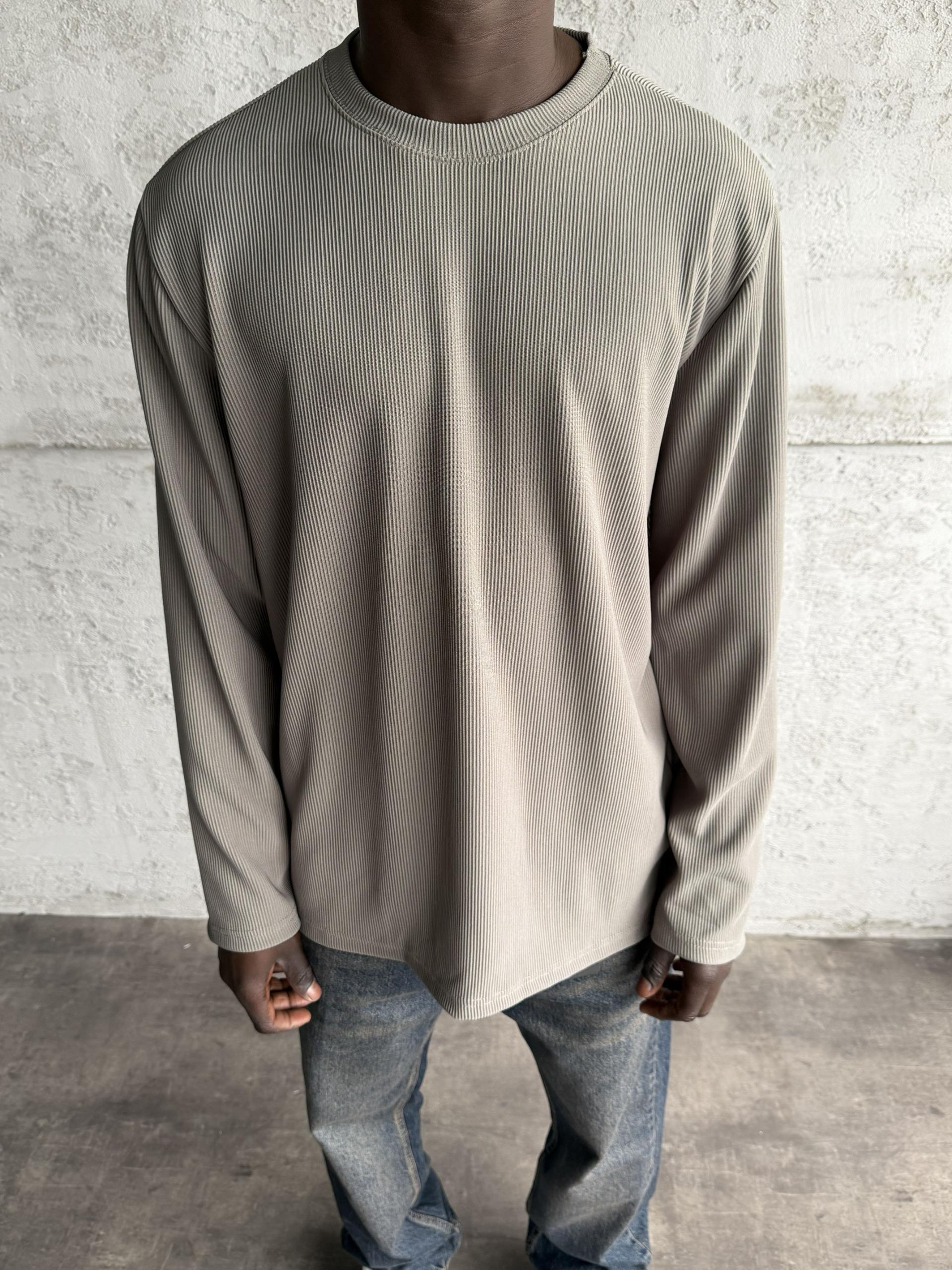 Haki Fitili Basic Sweatshirt