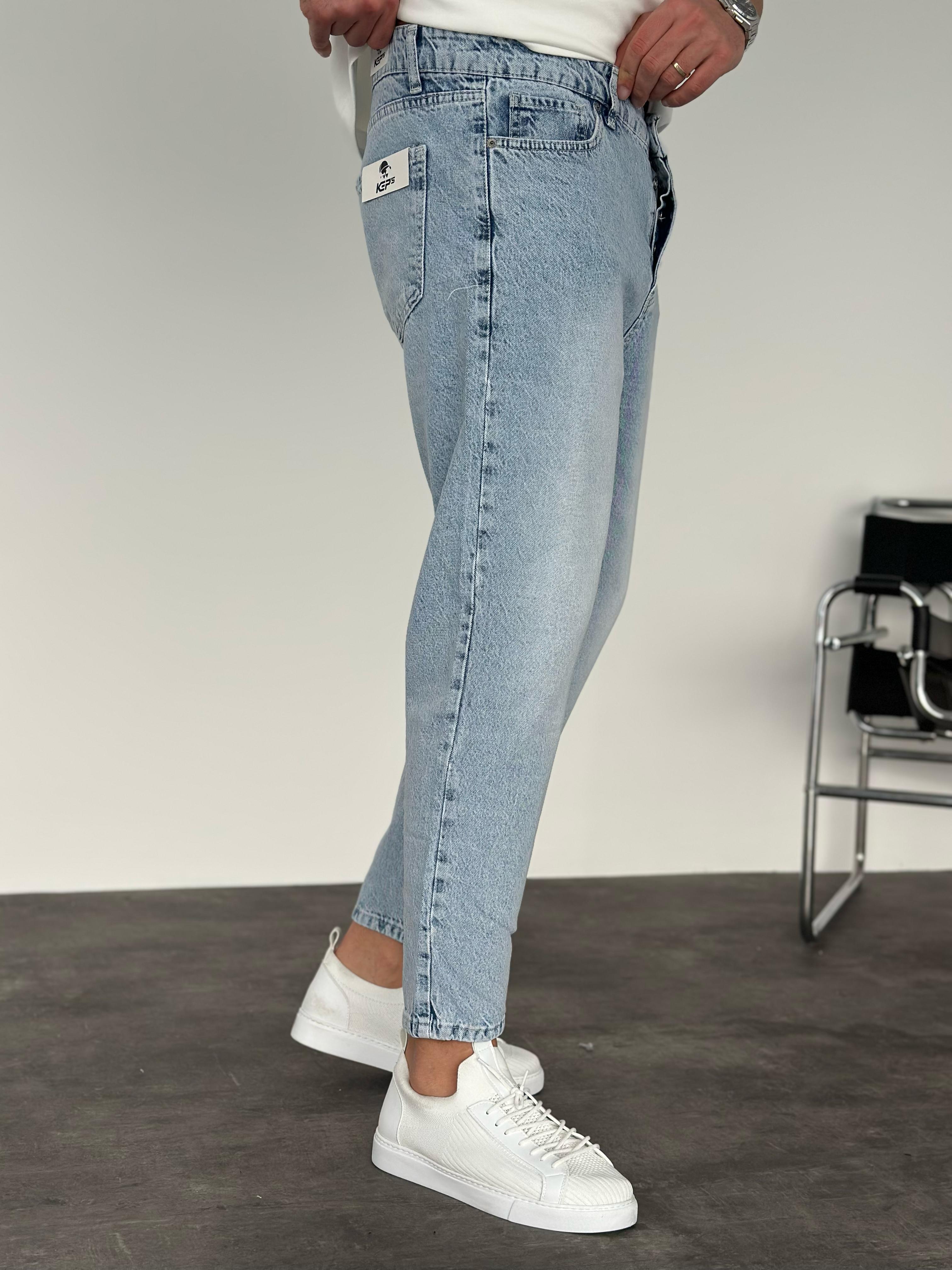 Kar Yıkama Taşlamalı Boyfriend Jean