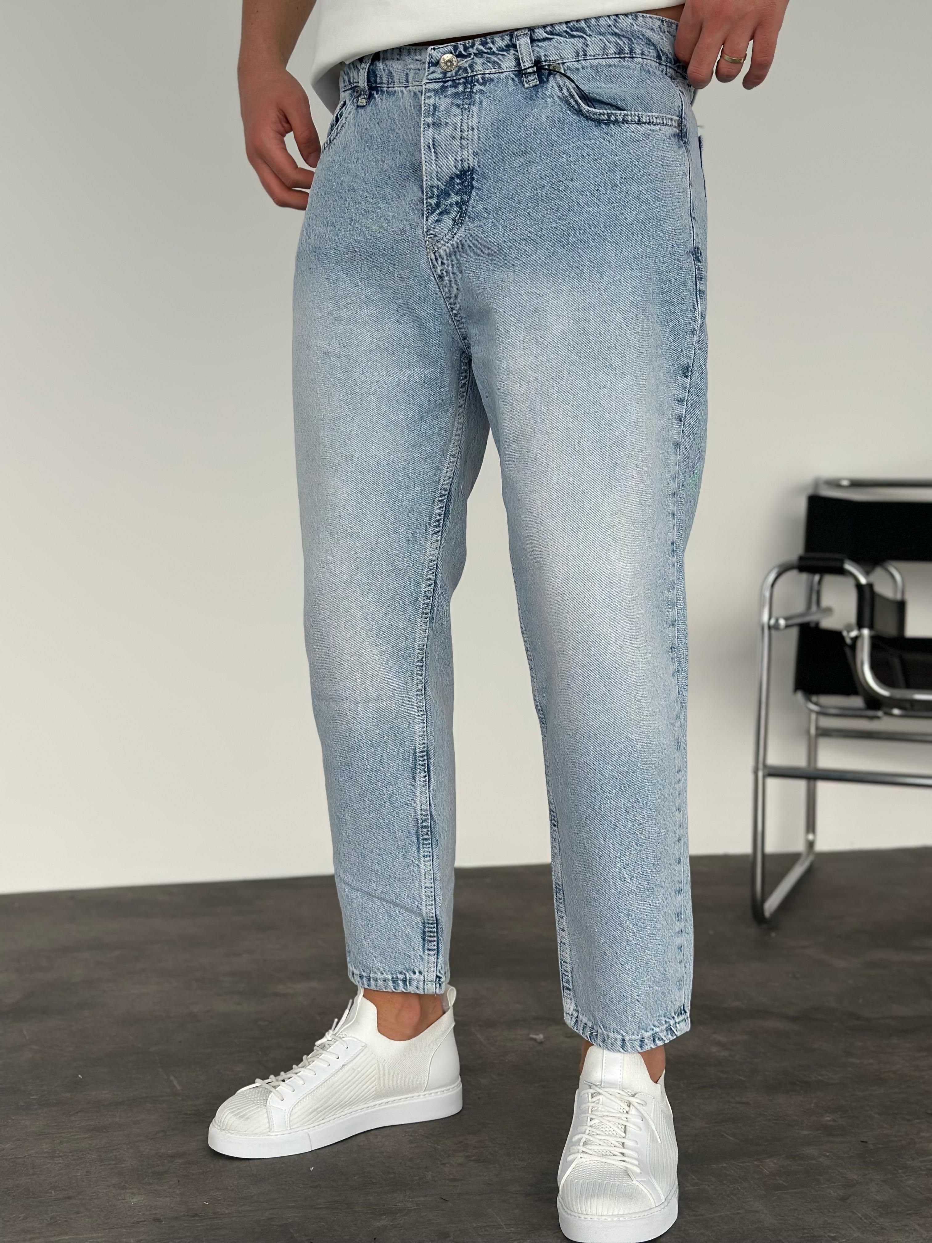 Kar Yıkama Taşlamalı Boyfriend Jean