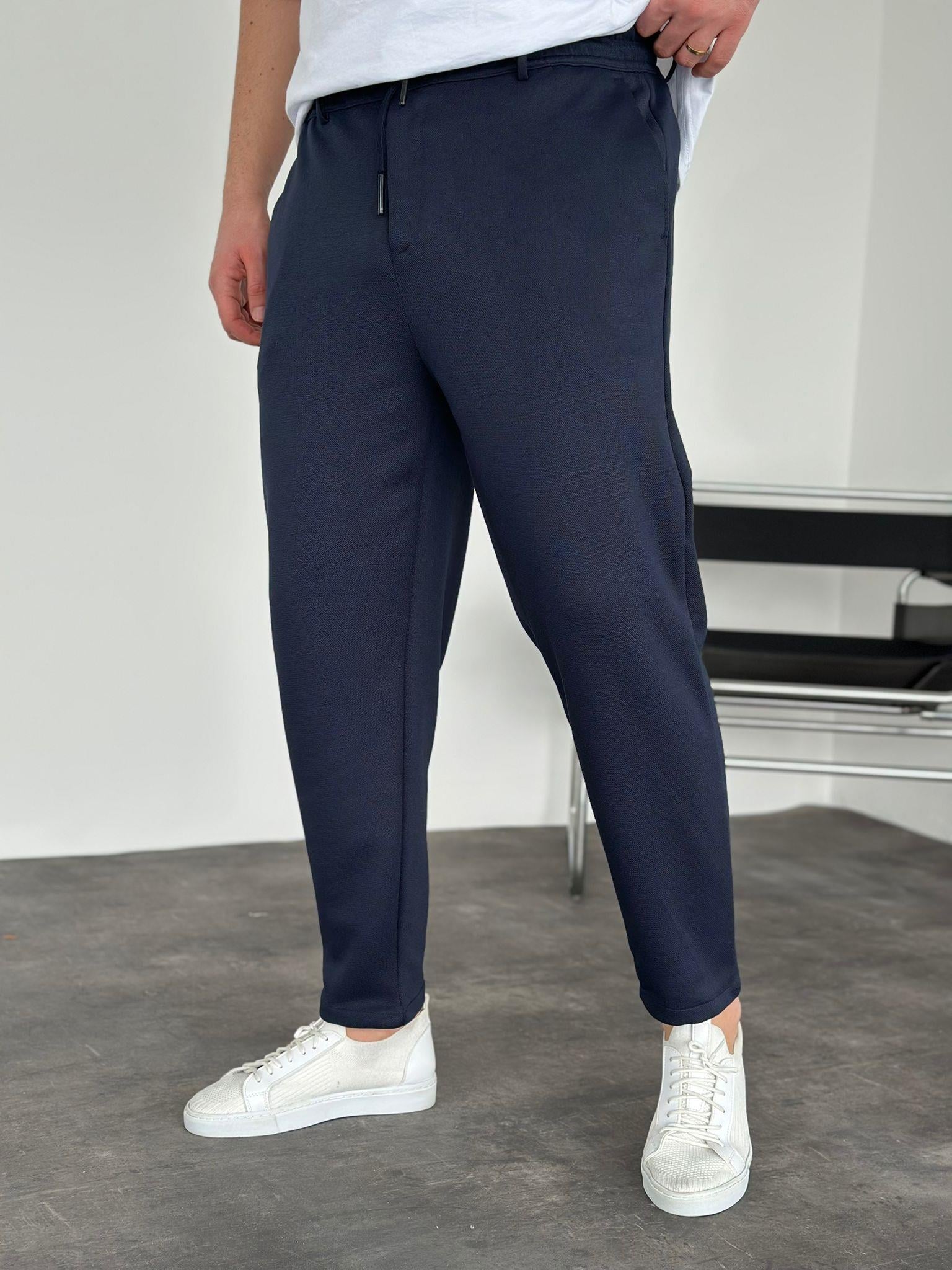 Lacivert Jogger Pantolon