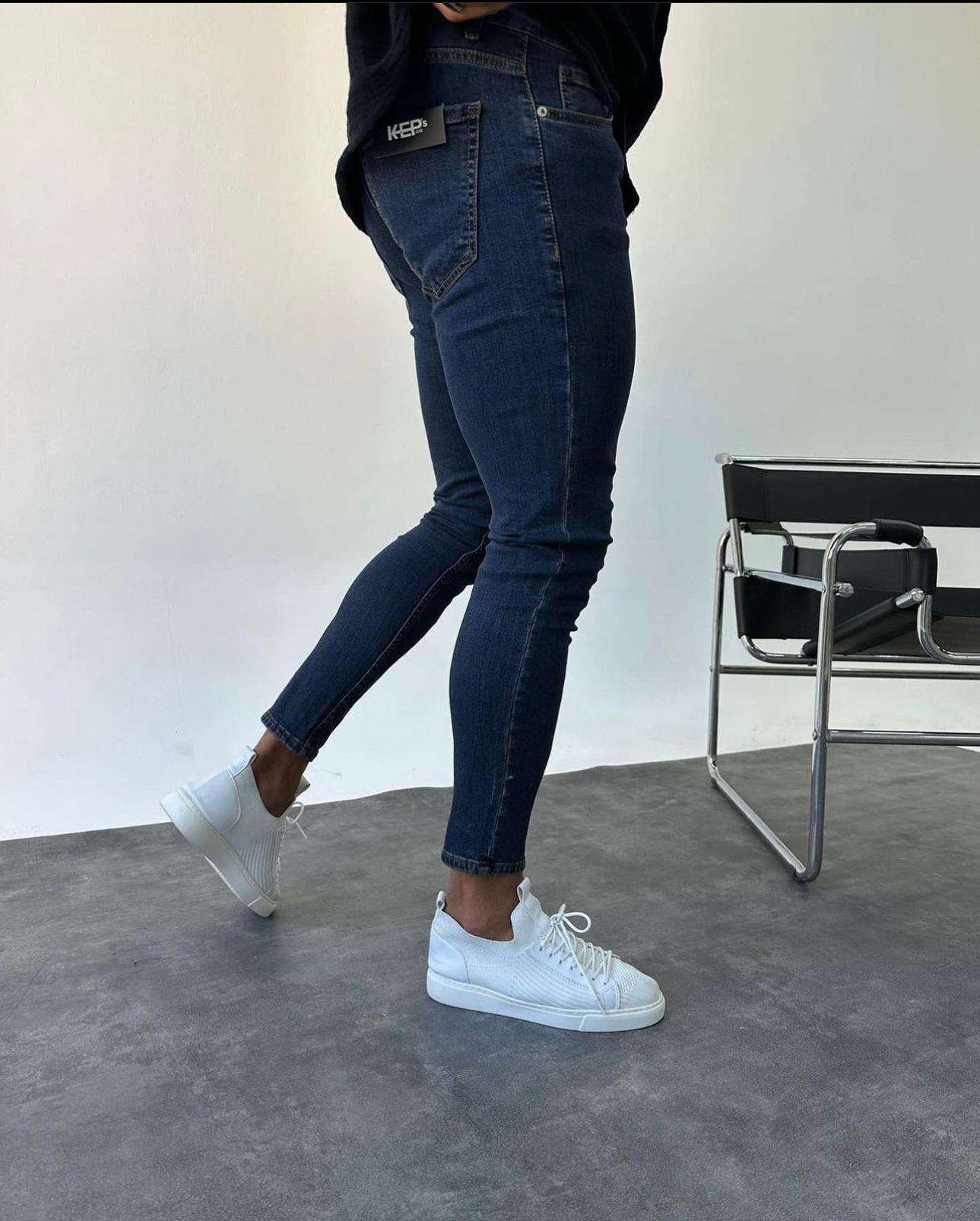 Lacivert Slimfit Jean