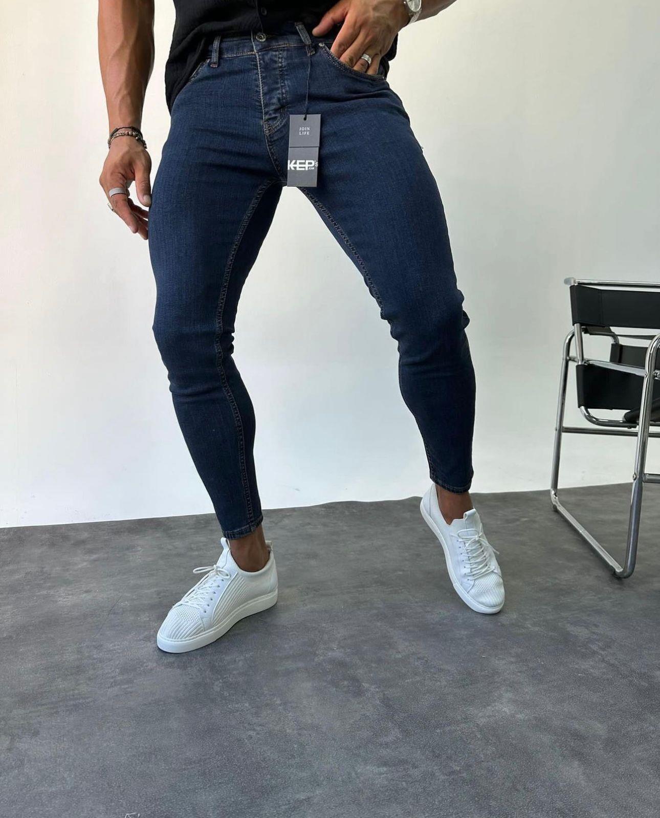 Lacivert Slimfit Jean