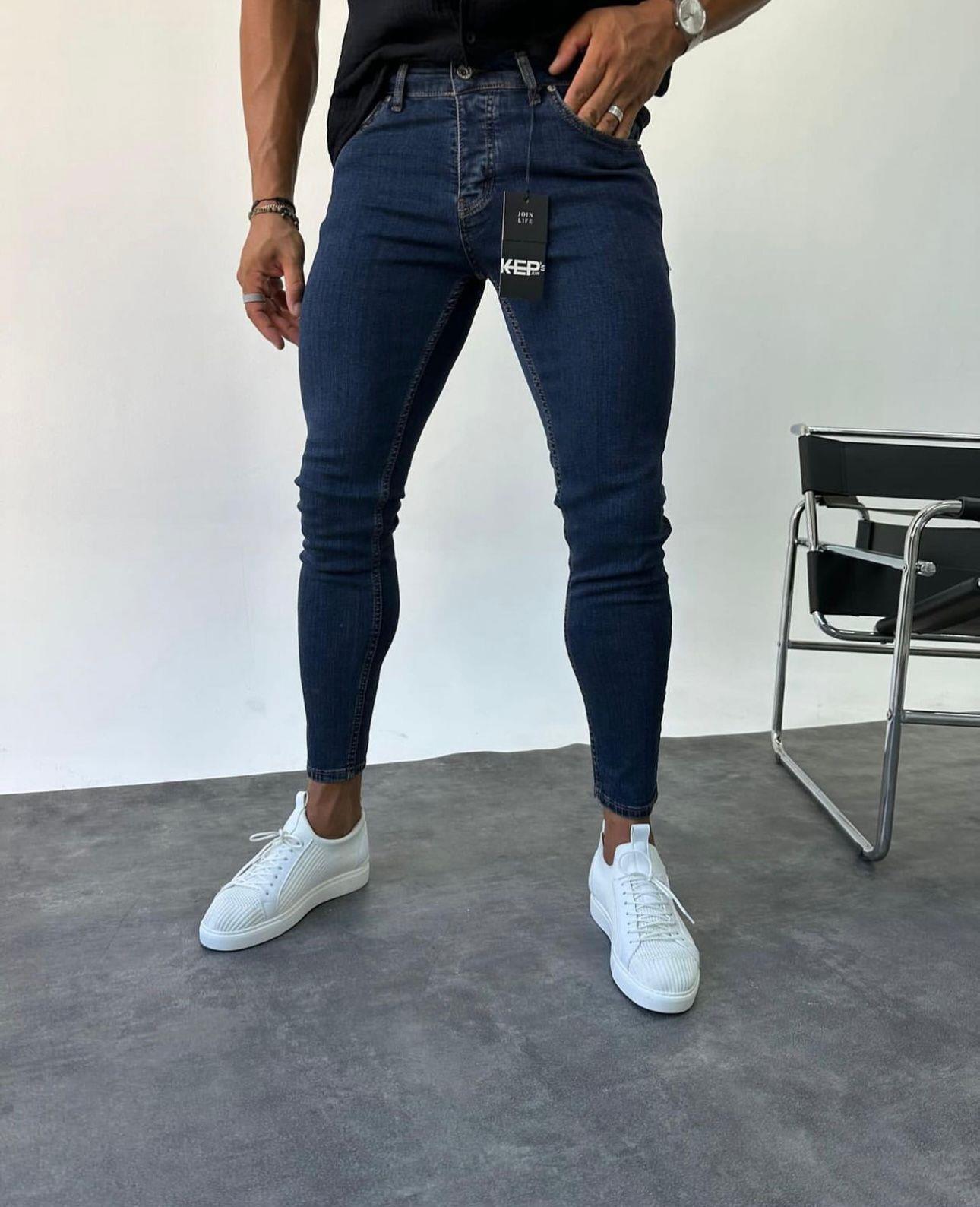 Lacivert Slimfit Jean