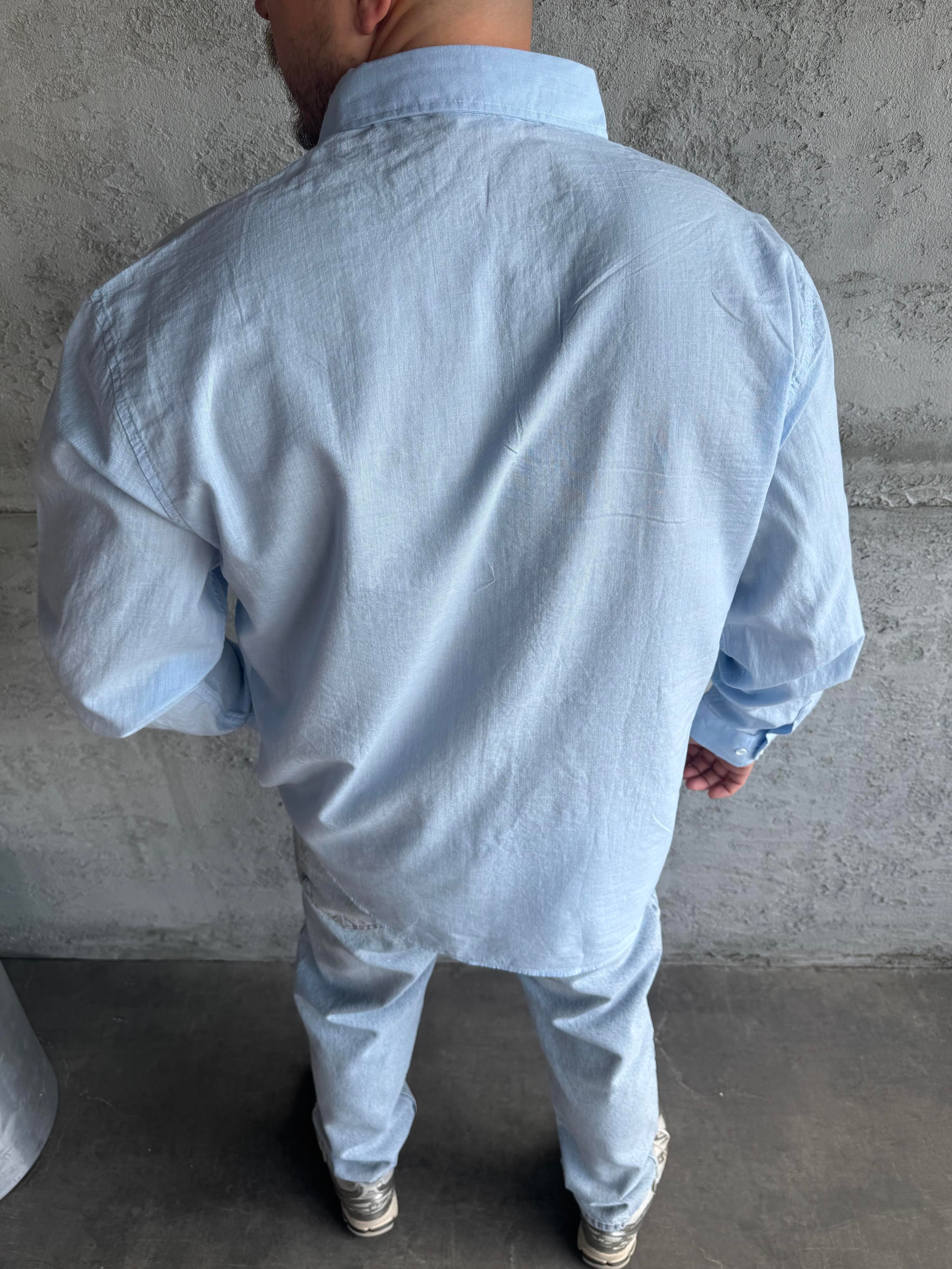 Mavi Fresh Keten Basic Gömlek