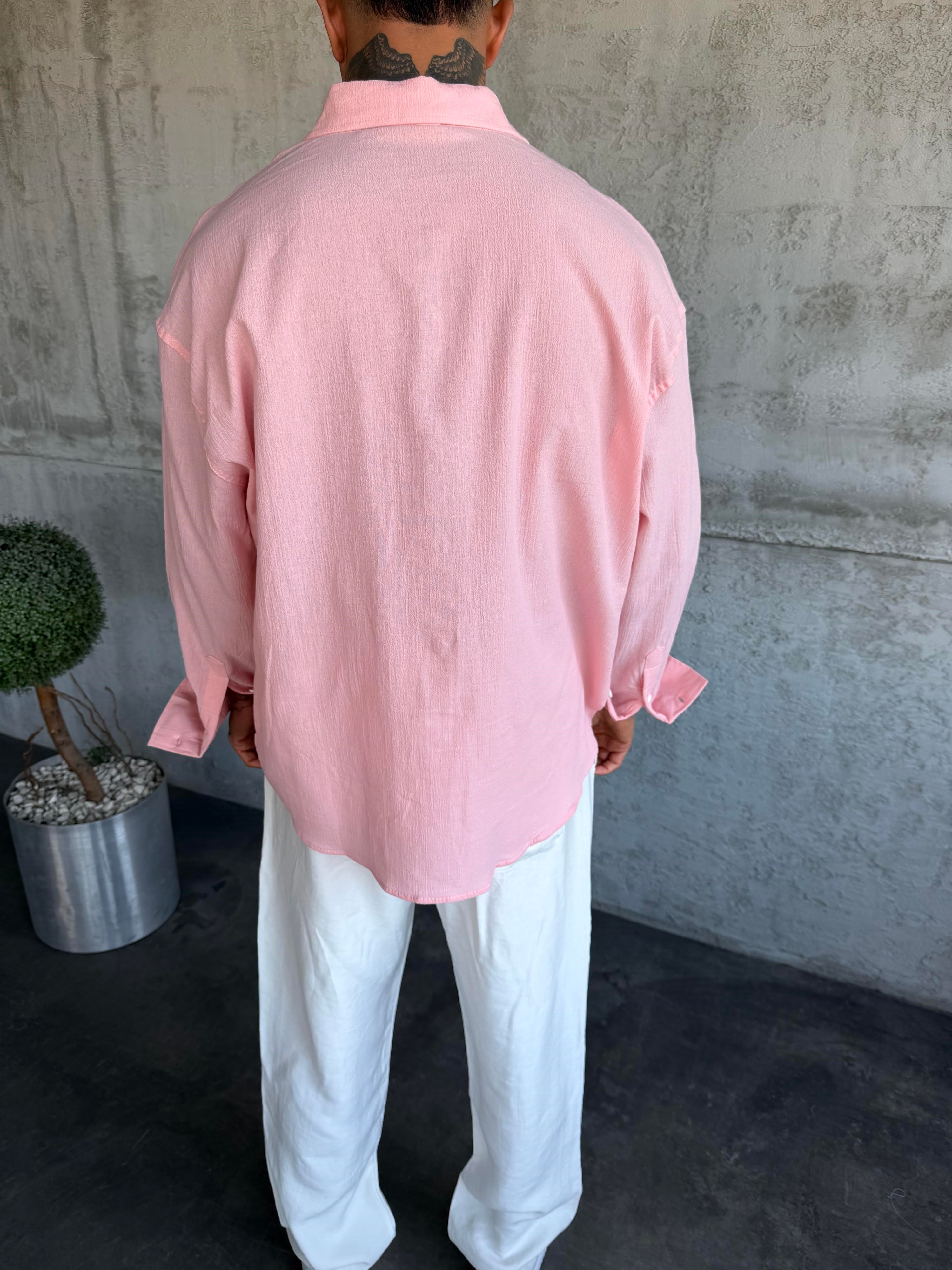 Pembe Kırinkıl Gömlek