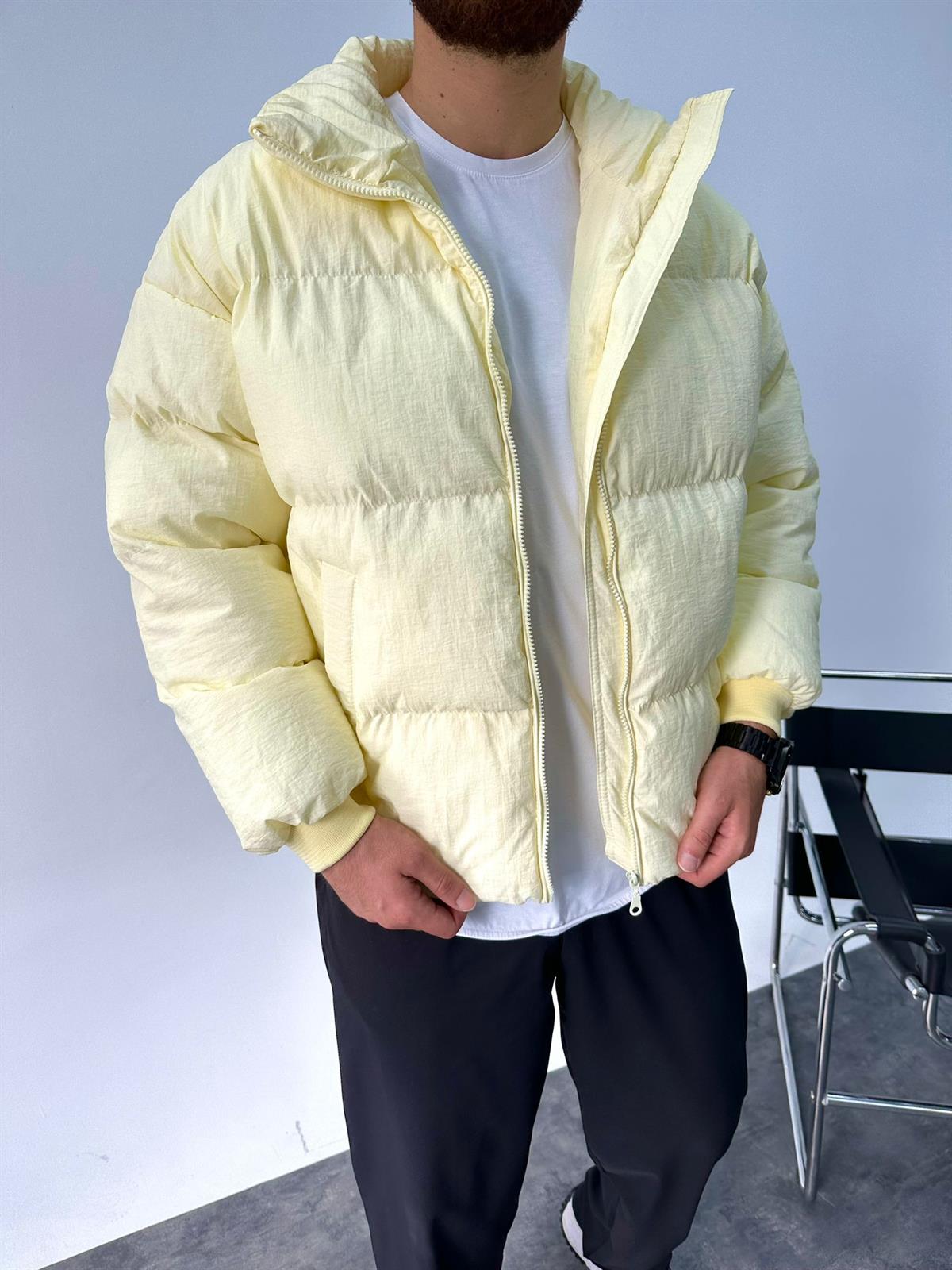 Sarı Şişme Mont