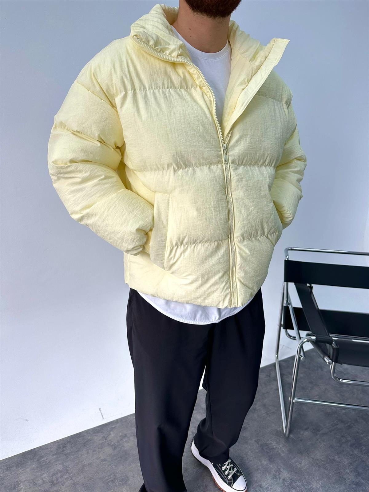 Sarı Şişme Mont