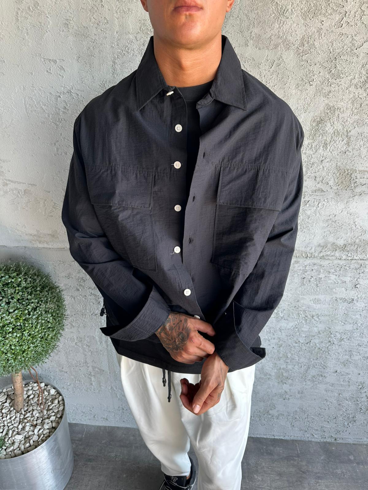 Siyah Baharlık Ceket