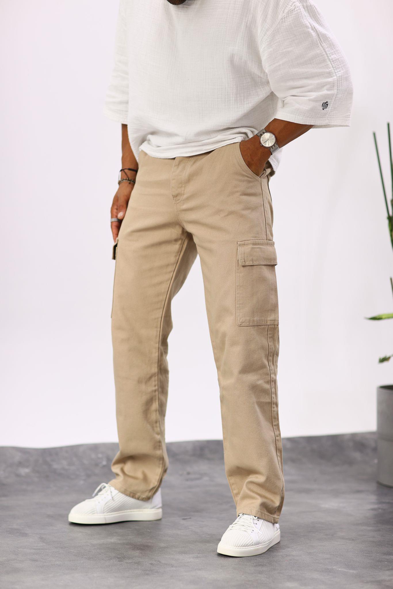 Taba Kargo Cep Baggy Jean