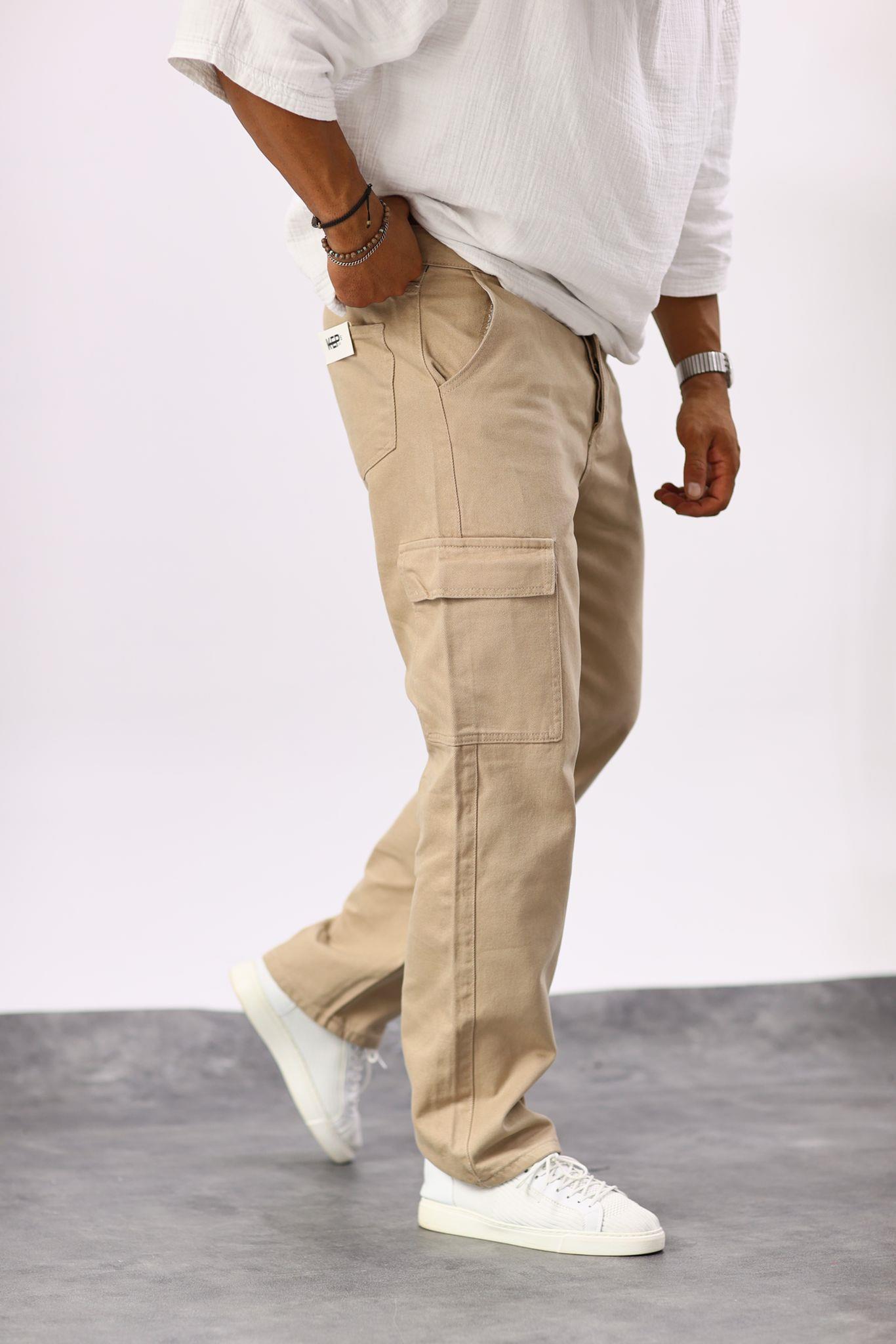 Taba Kargo Cep Baggy Jean