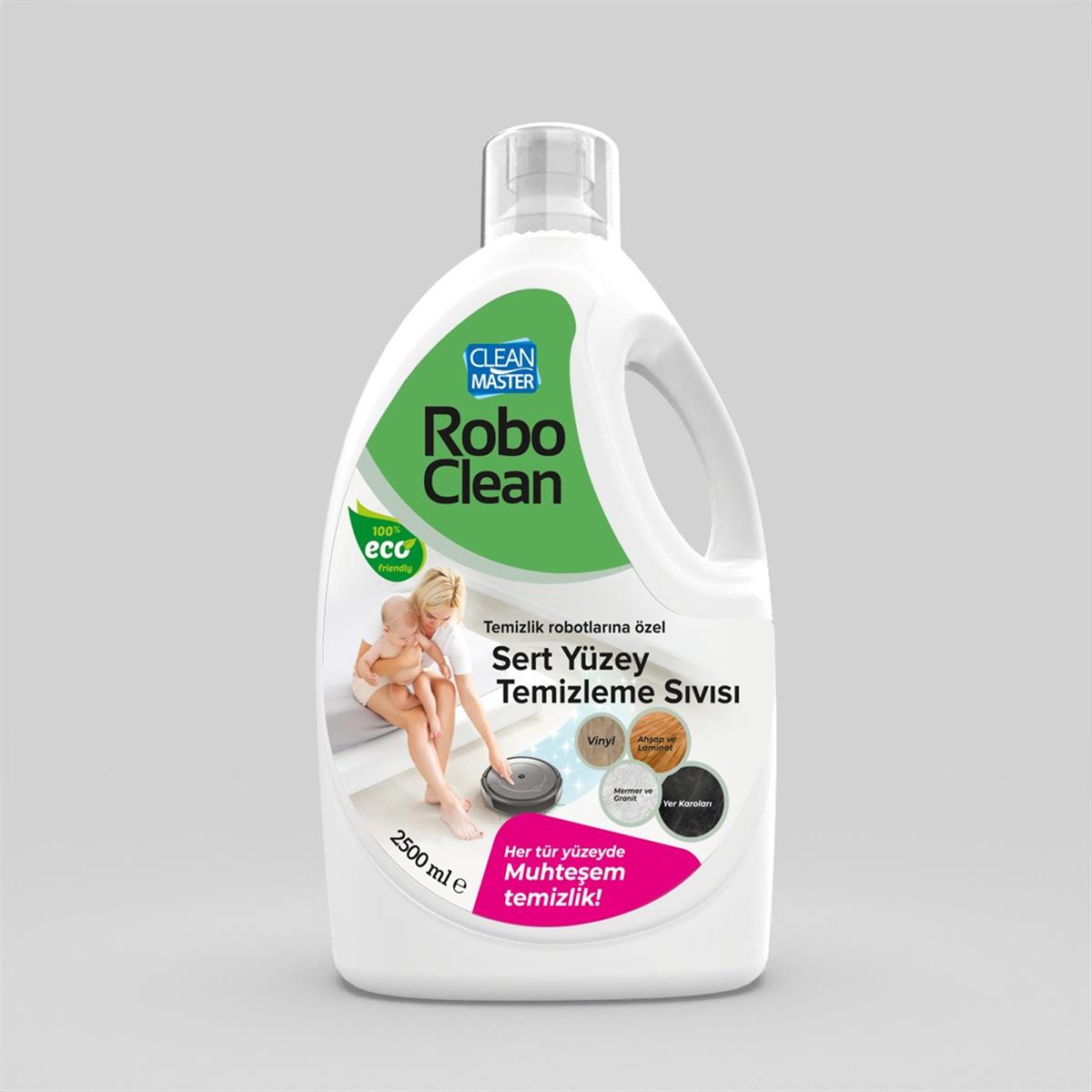 Clean Master Roboclean Robot Süpürge Zemin Temizleyicisi 2500 ml Clean Master