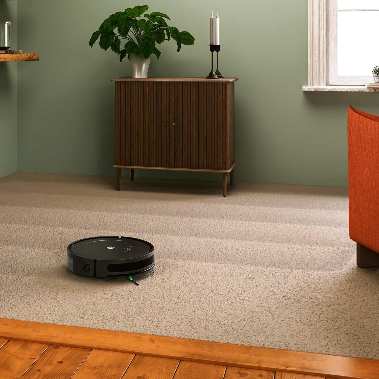 iRobot Roomba Combo Essential Robot Süpürge 7000 Pa Emiş Gücü ile Düz Zemin İçin Akıllı Kontrol iROBOT