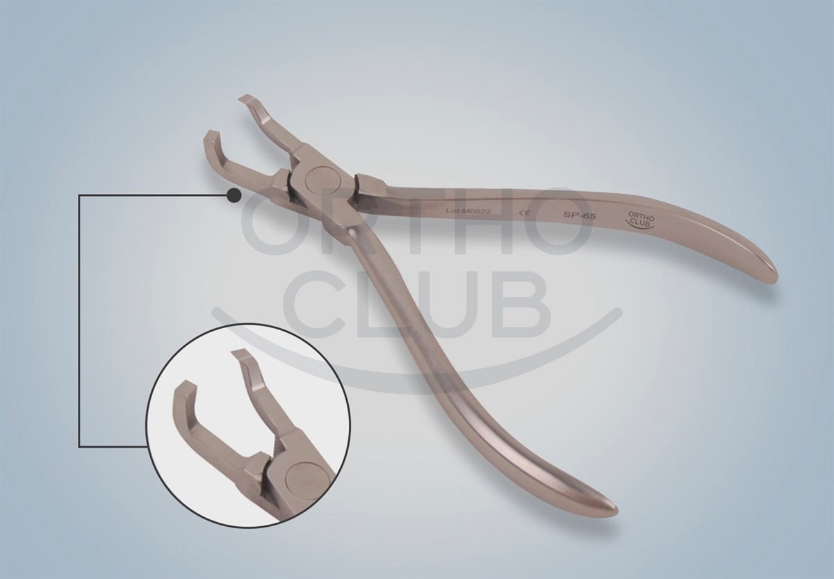 BRACKET REMOVING PLIERS CURVED