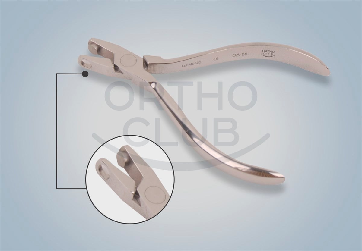 HALF HOLE FORMING PLIER