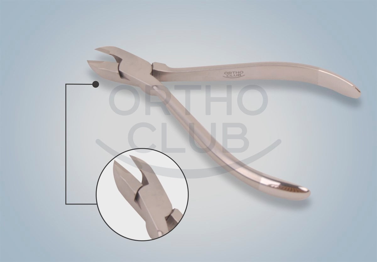 LIGATURE CUTTER ANGLED THIN TIP LONG H.
