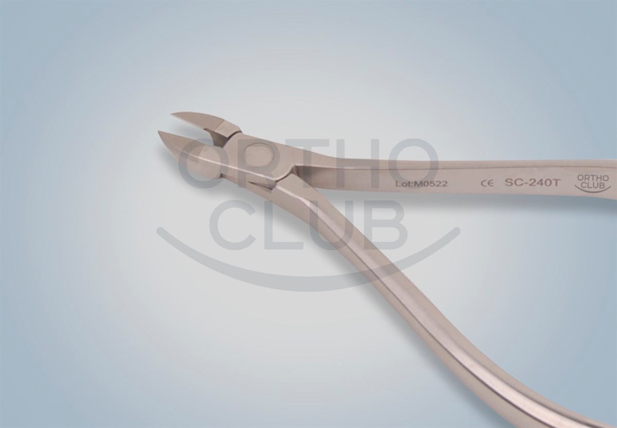 LIGATURE CUTTER ANGLED THIN TIP SHORT H.